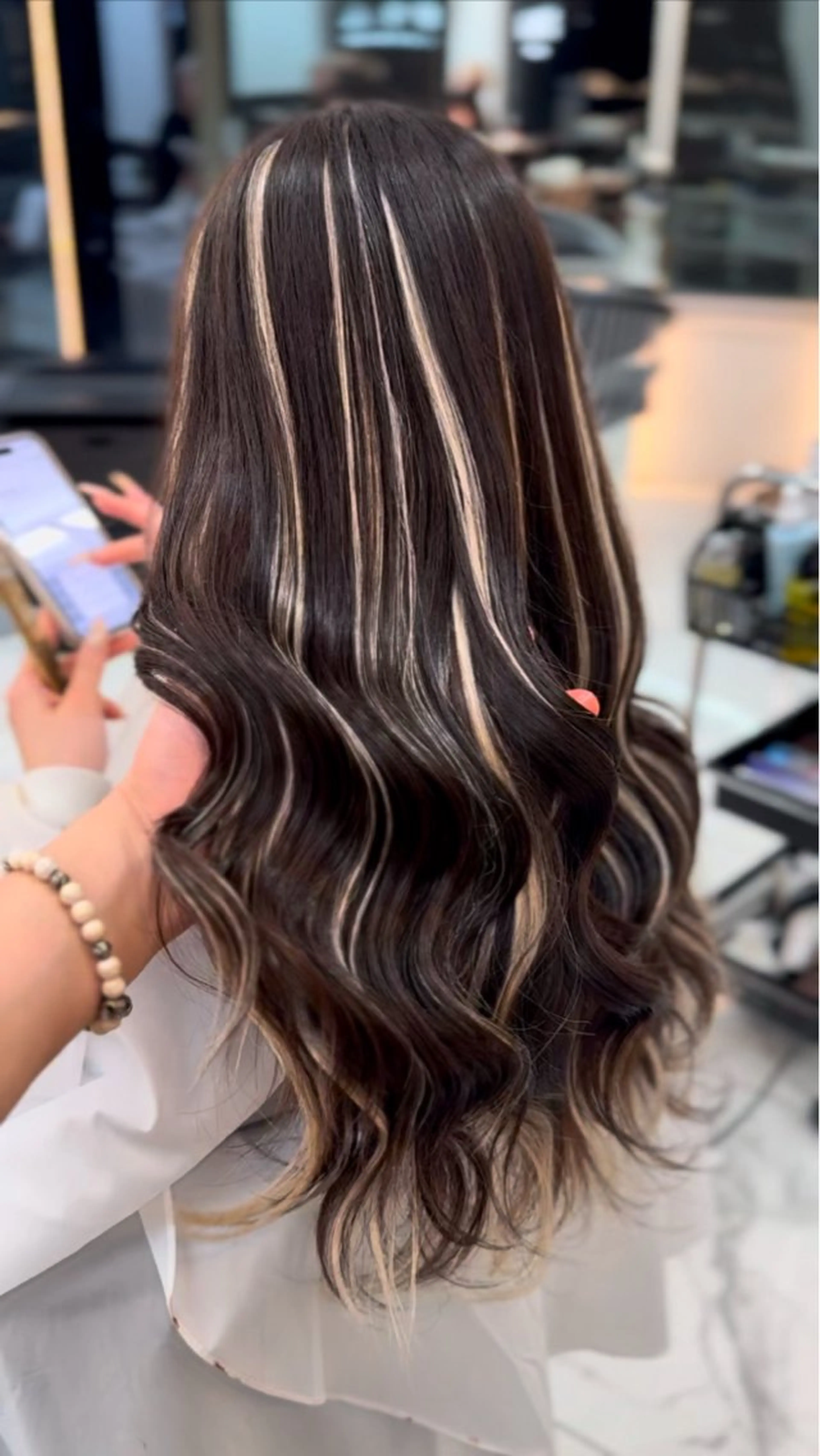 シャンプー、トリートメント、ヘアセットの写真