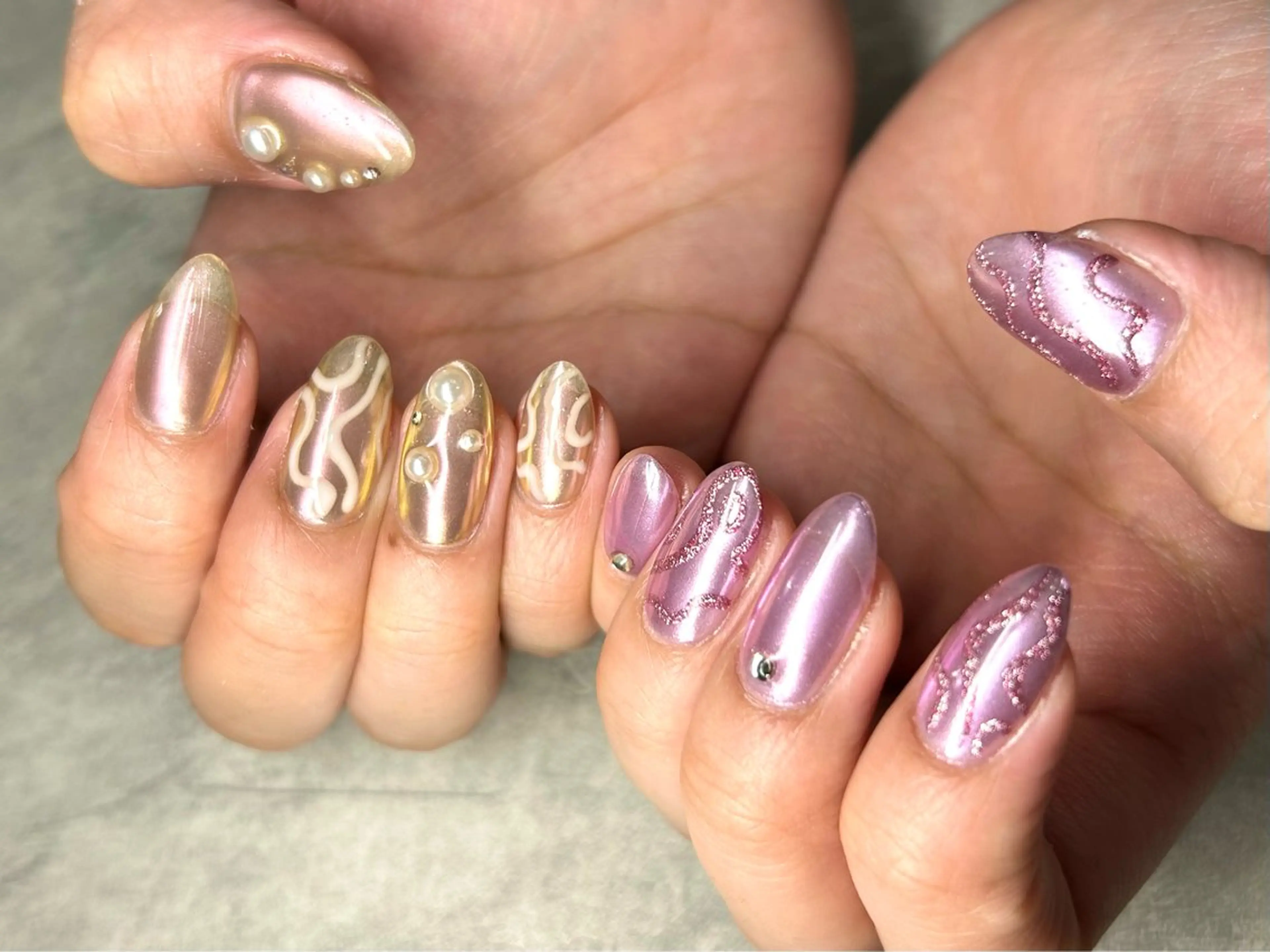 ネイル ハンドネイル joieange Honokaのネイルデザイン