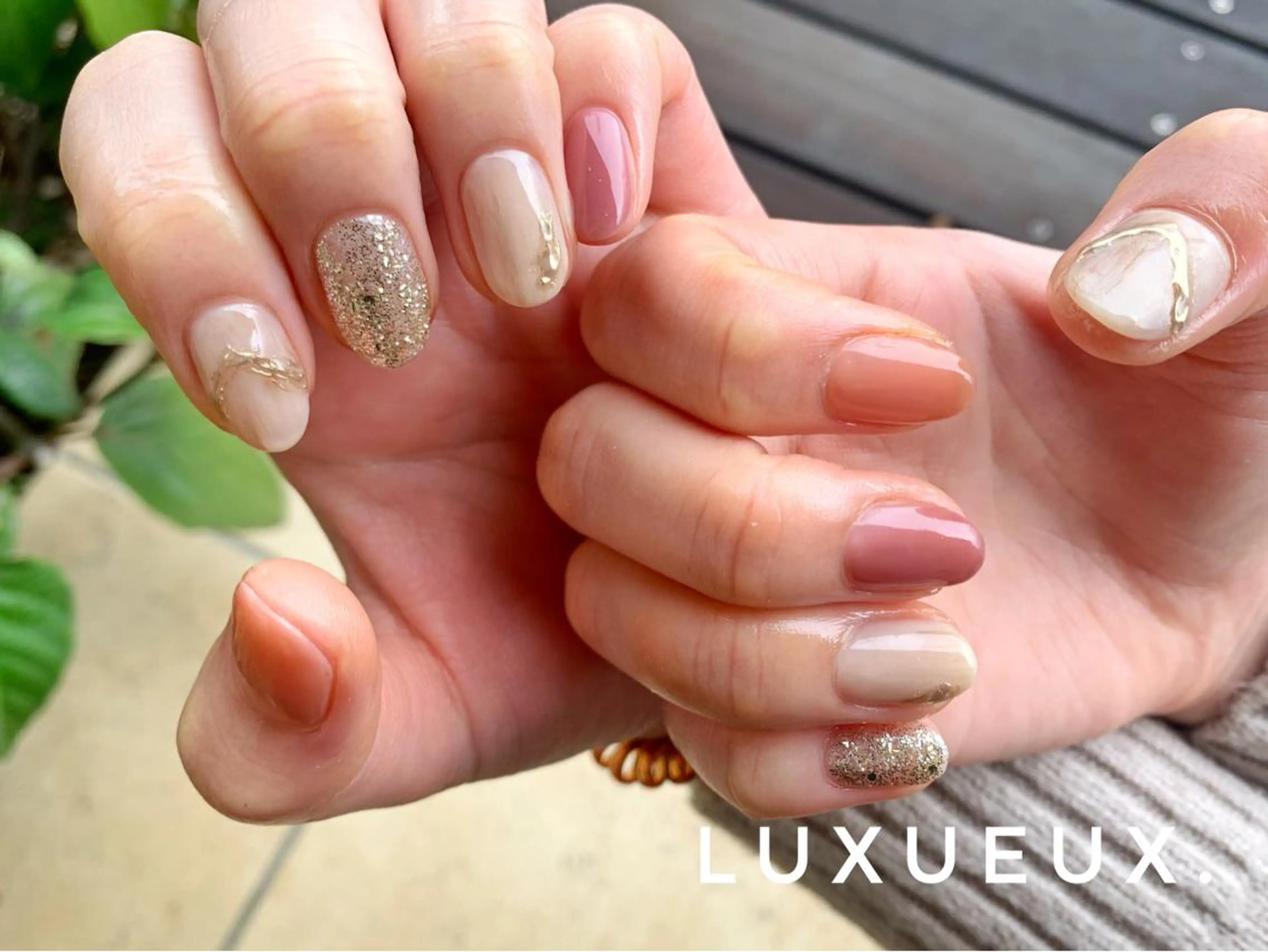 ネイル LUXUEUX春日店 (ルクソー)のネイルデザイン