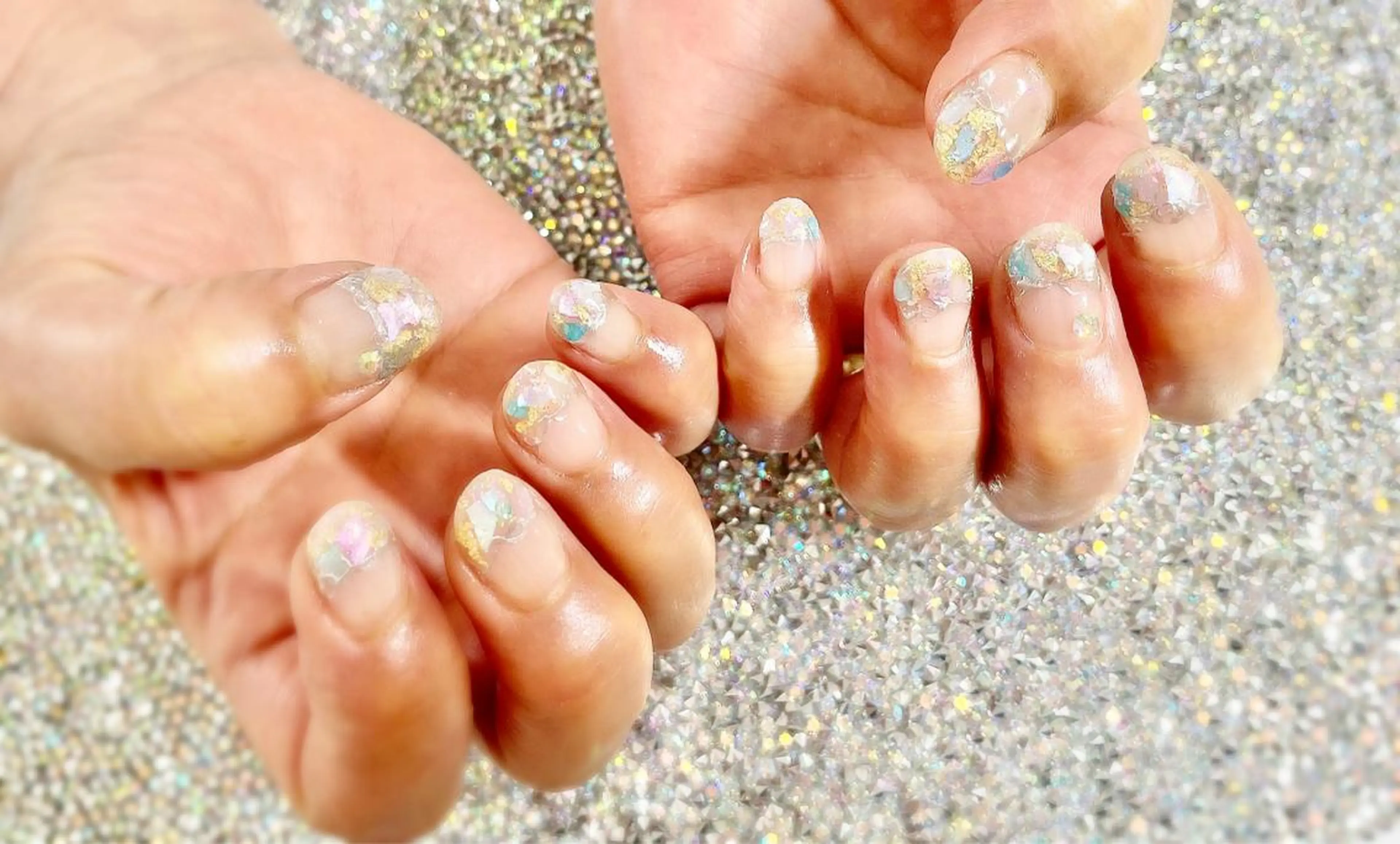 ミディアム BURGUNDY 🌹eriのネイルデザイン