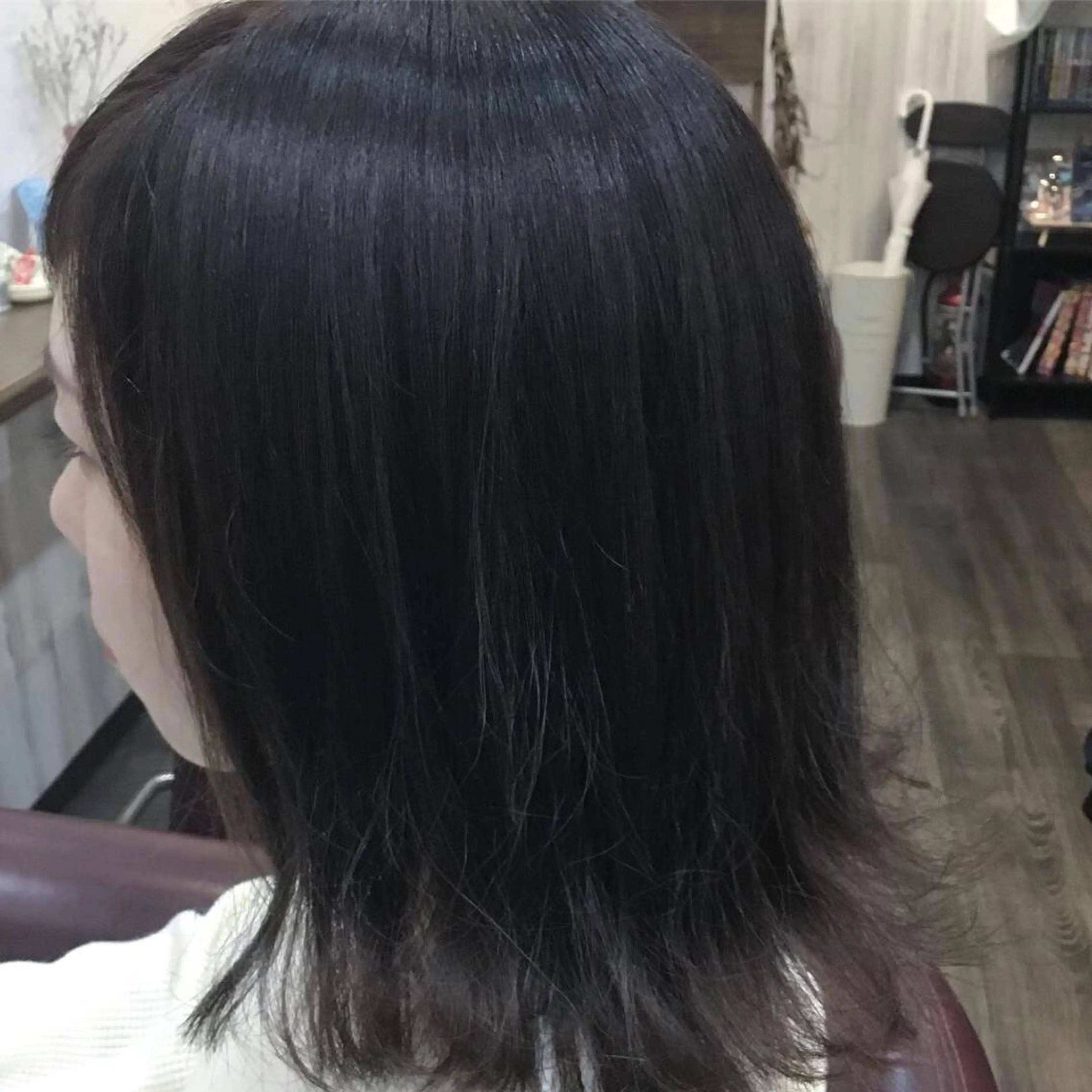 ミディアム カラー 金崎 新吾のヘアスタイル