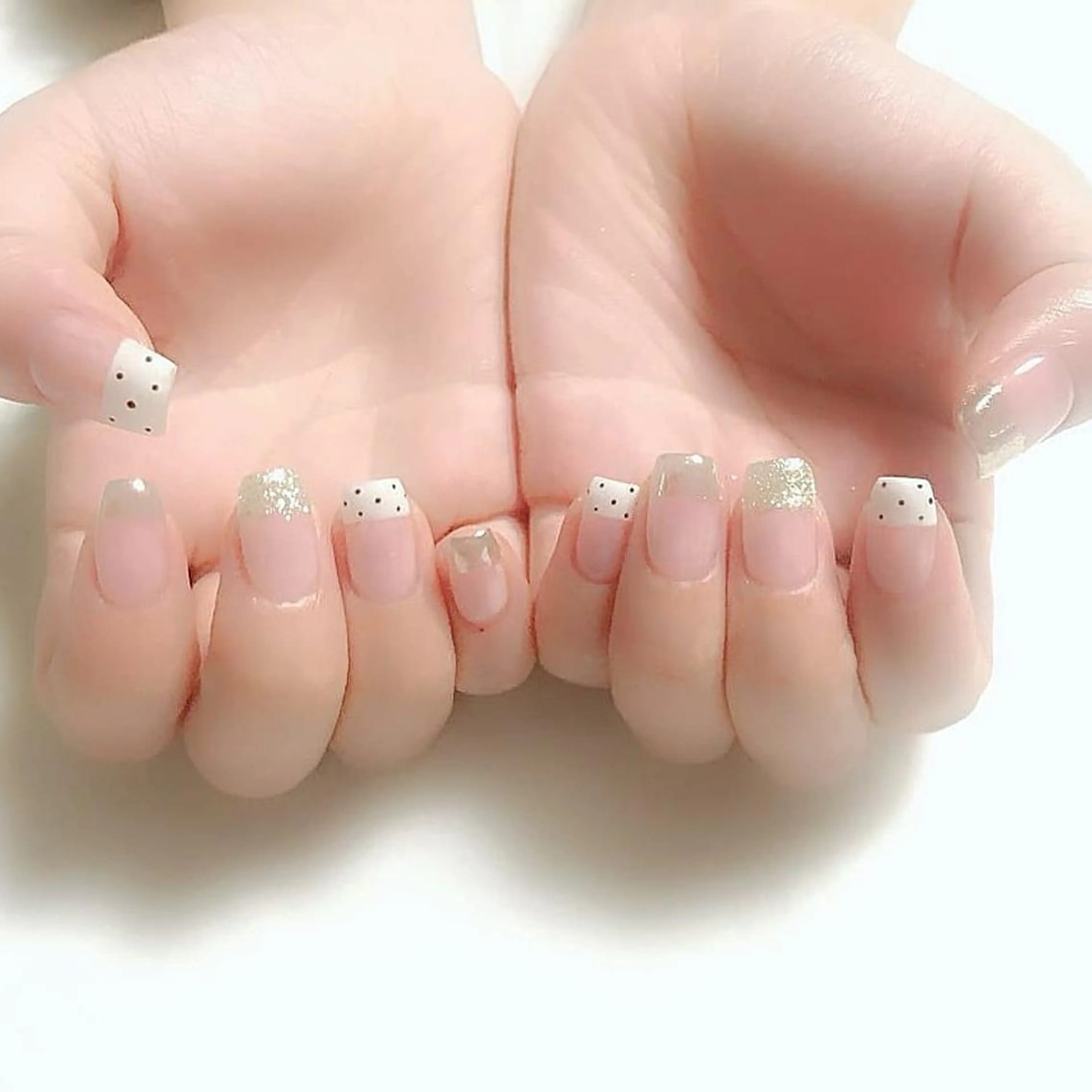 ネイル フレンチネイル シンプルネイル lylynail YUUKAのネイルデザイン