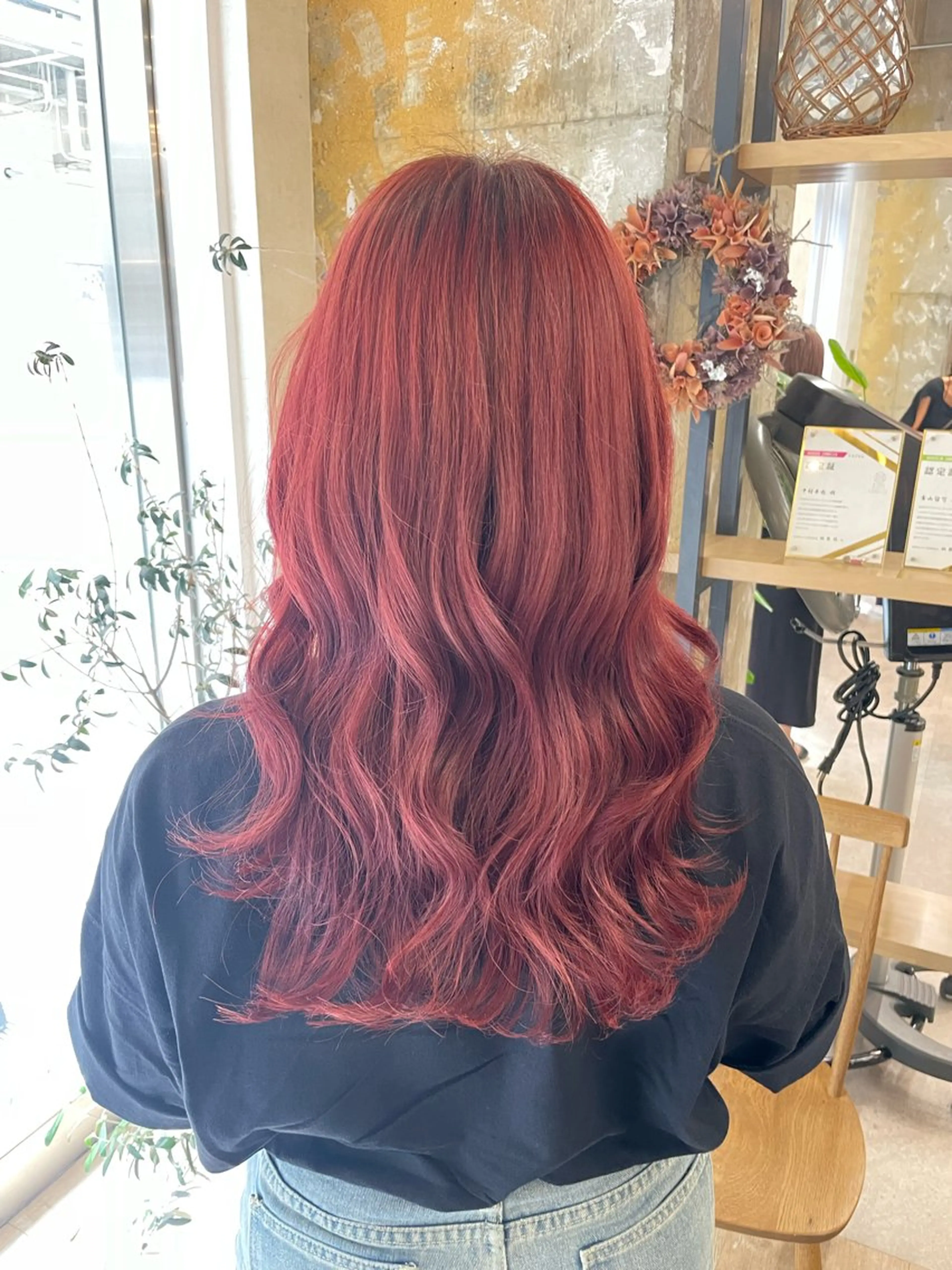 ロング カラー ハイトーン/韓国ヘア senaのヘアスタイル