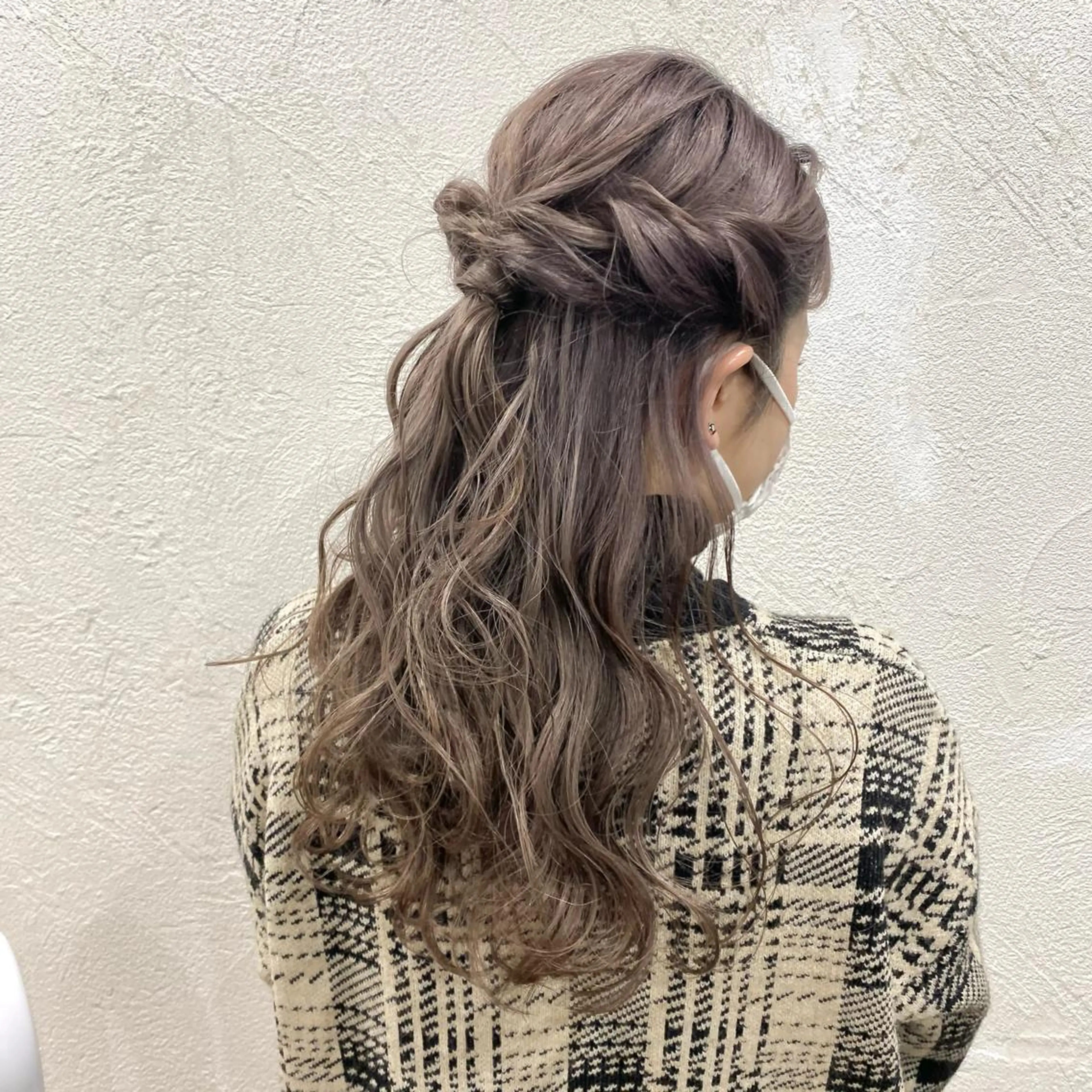 ロング ヘアセット やじま ひろこのヘアスタイル
