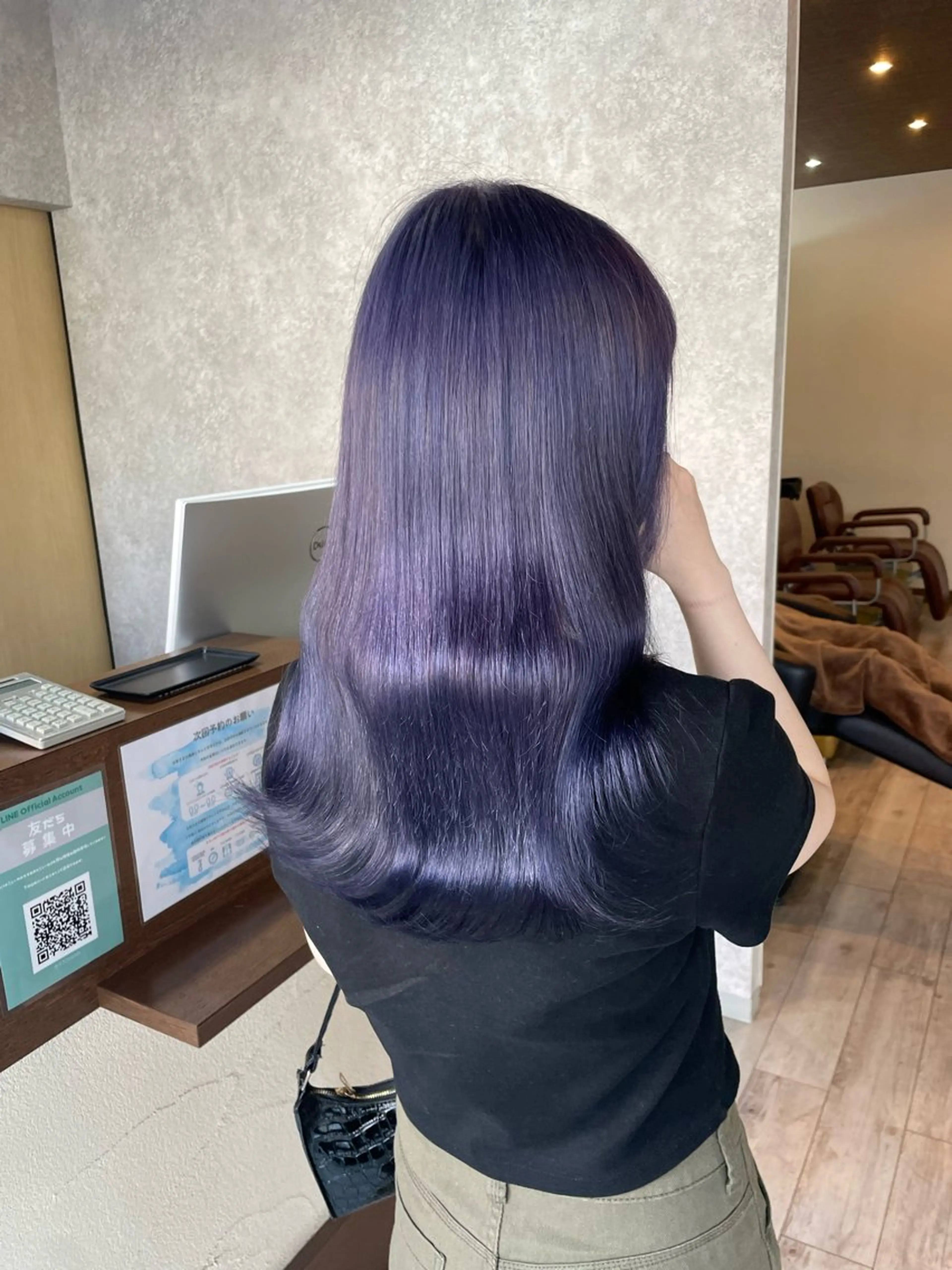 セミロング カラー 🫧ヒシダアキ taboo.i🫧のヘアスタイル