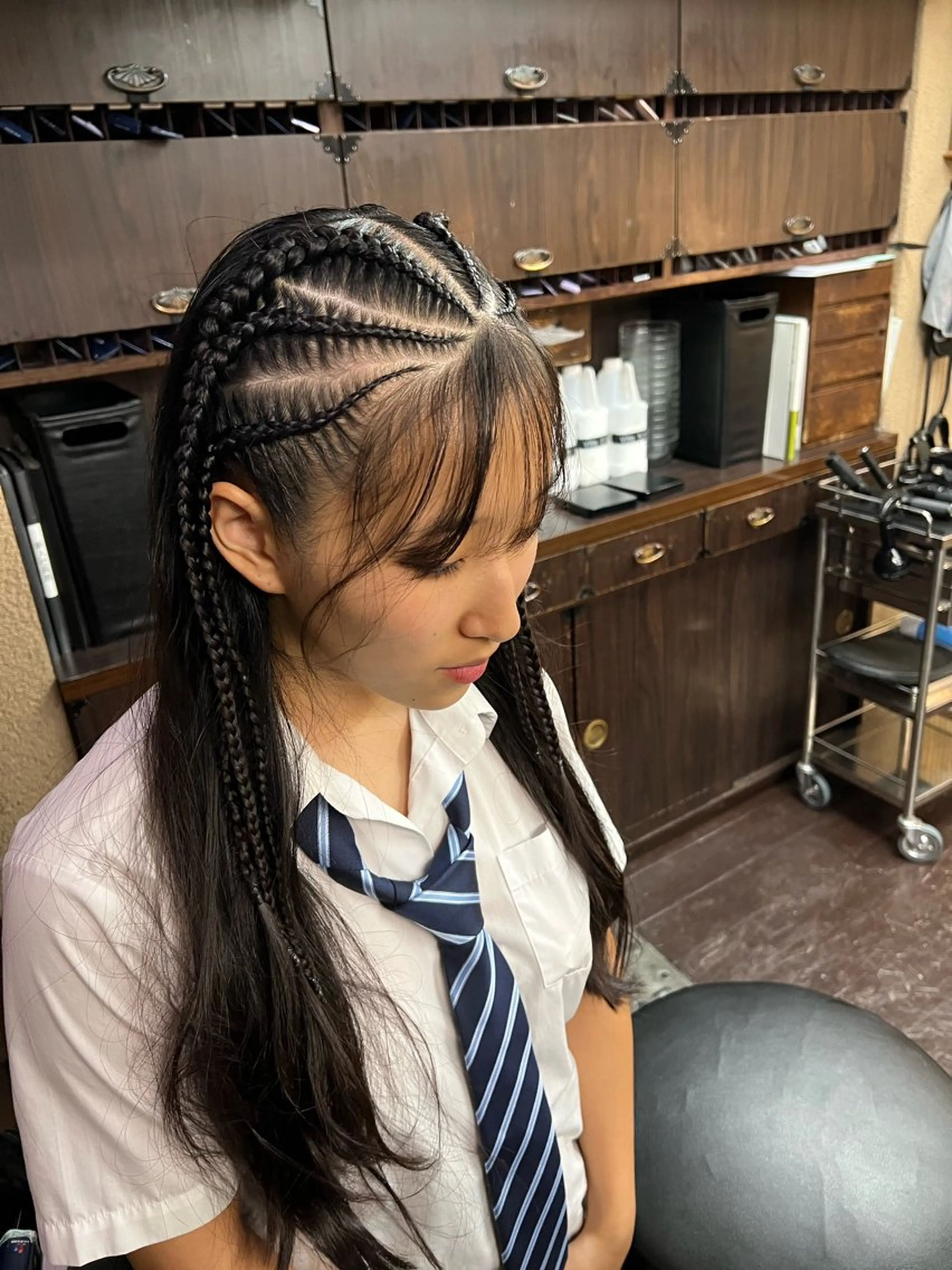 モデル募集💚 Miyabi💚のヘアスタイル