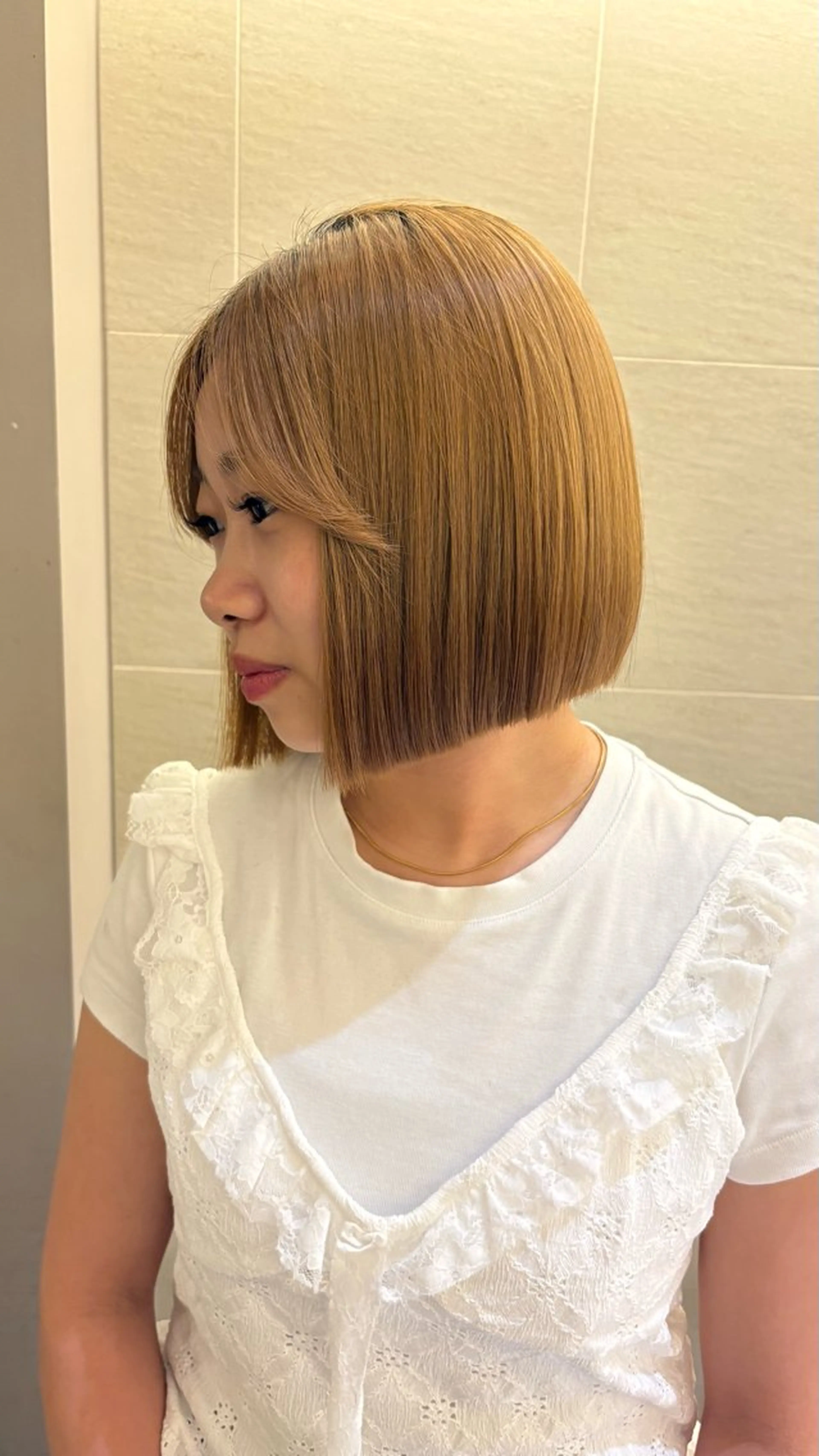 ショート 《無料カットモデル / perm》ナミのヘアスタイル