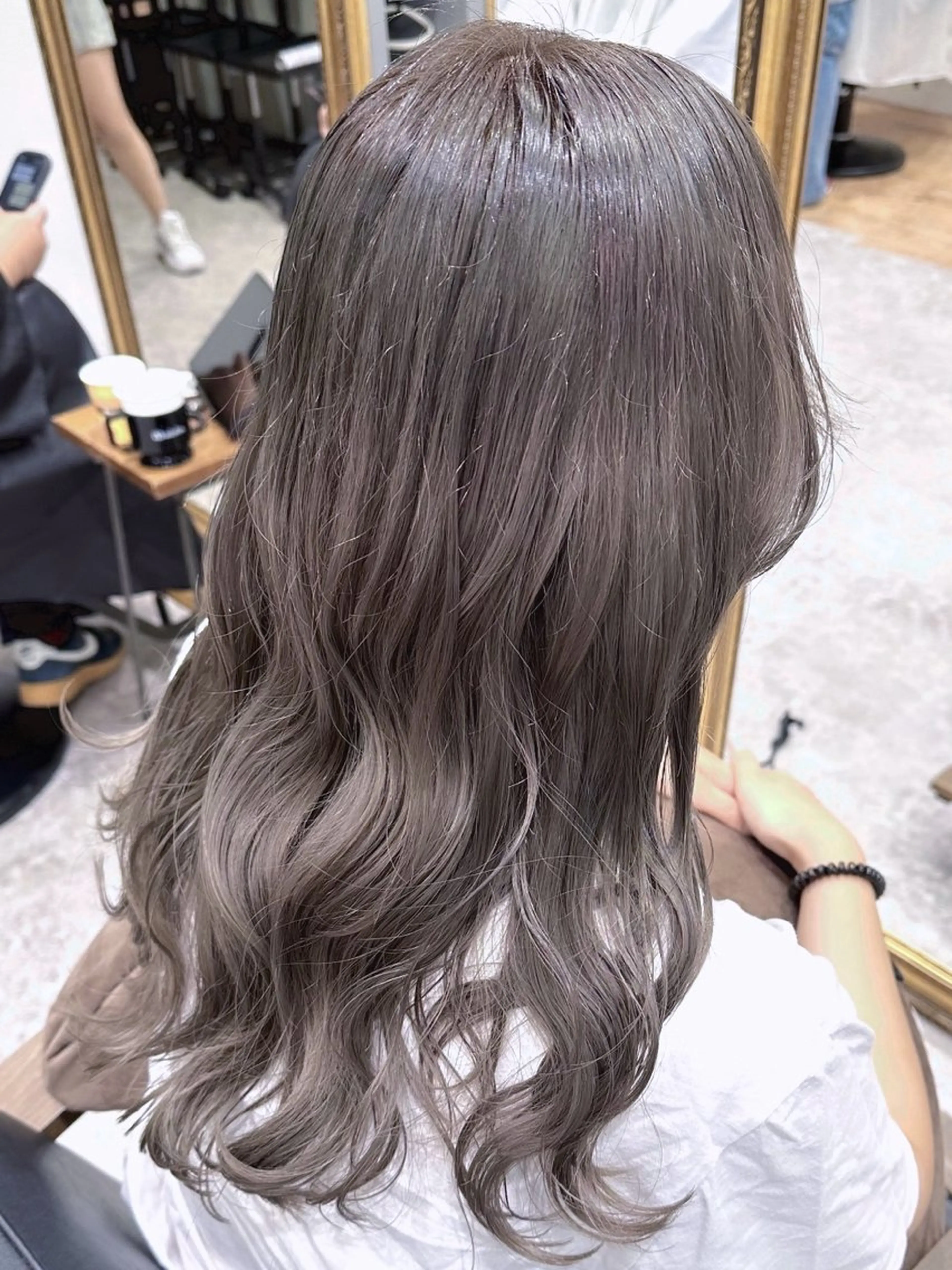 カラー 🎀透明感ツヤカラー 🎀uRiのヘアスタイル