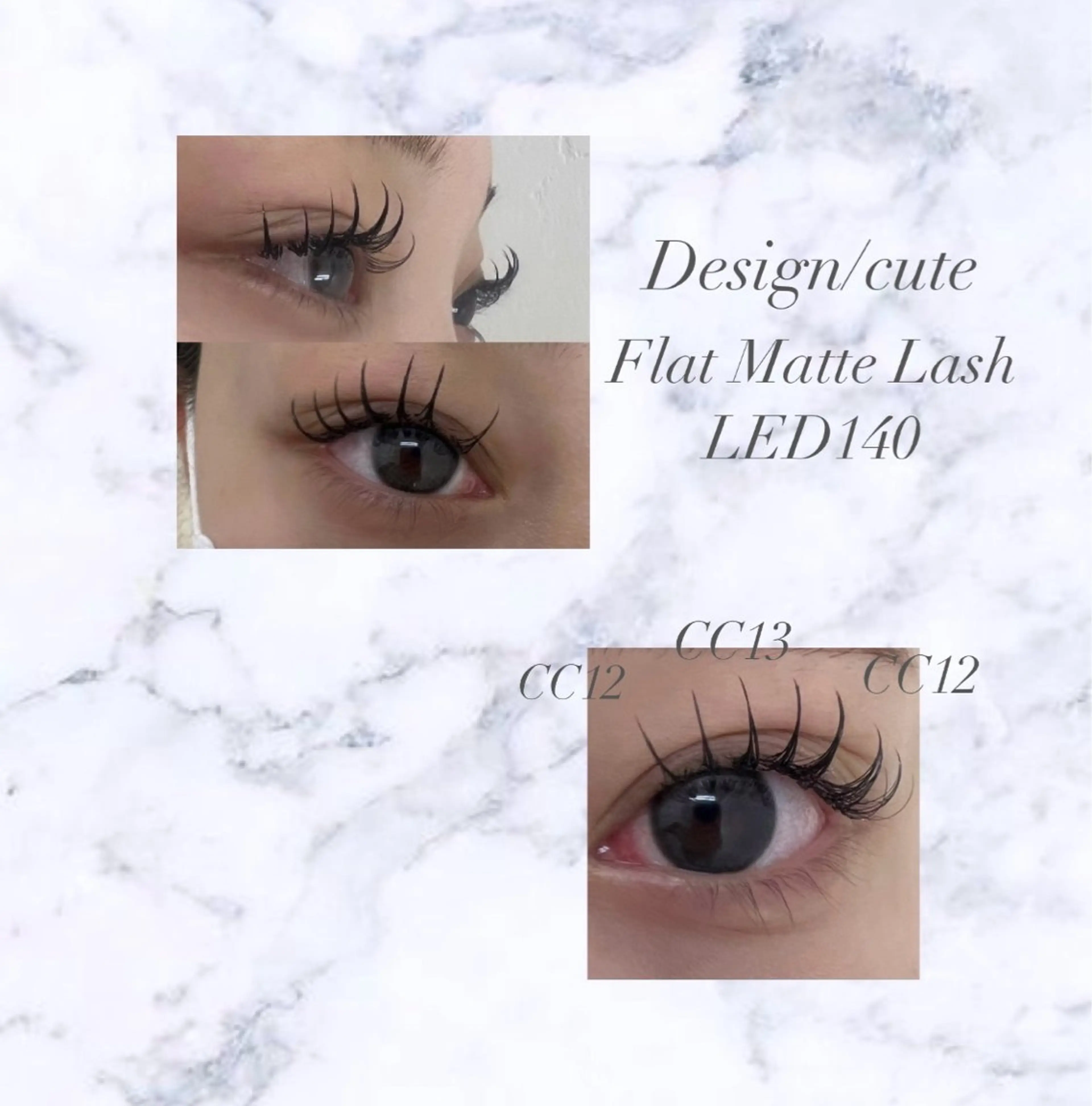 マツエク・マツパ EYELA 桃華💎のマツエク・マツパデザイン