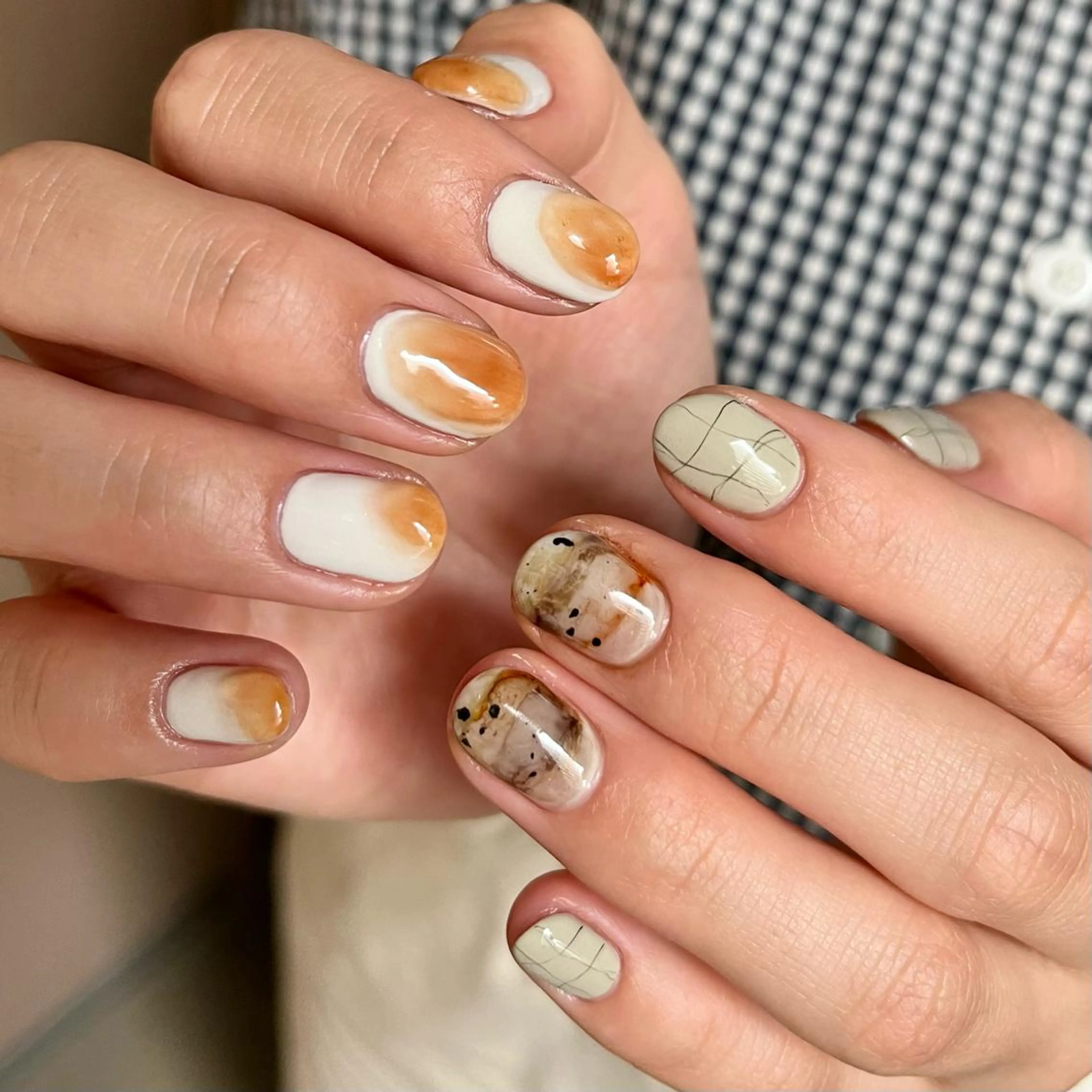 ネイル 持ち込み ハンドネイル vegh. nail／阿波座のネイルデザイン