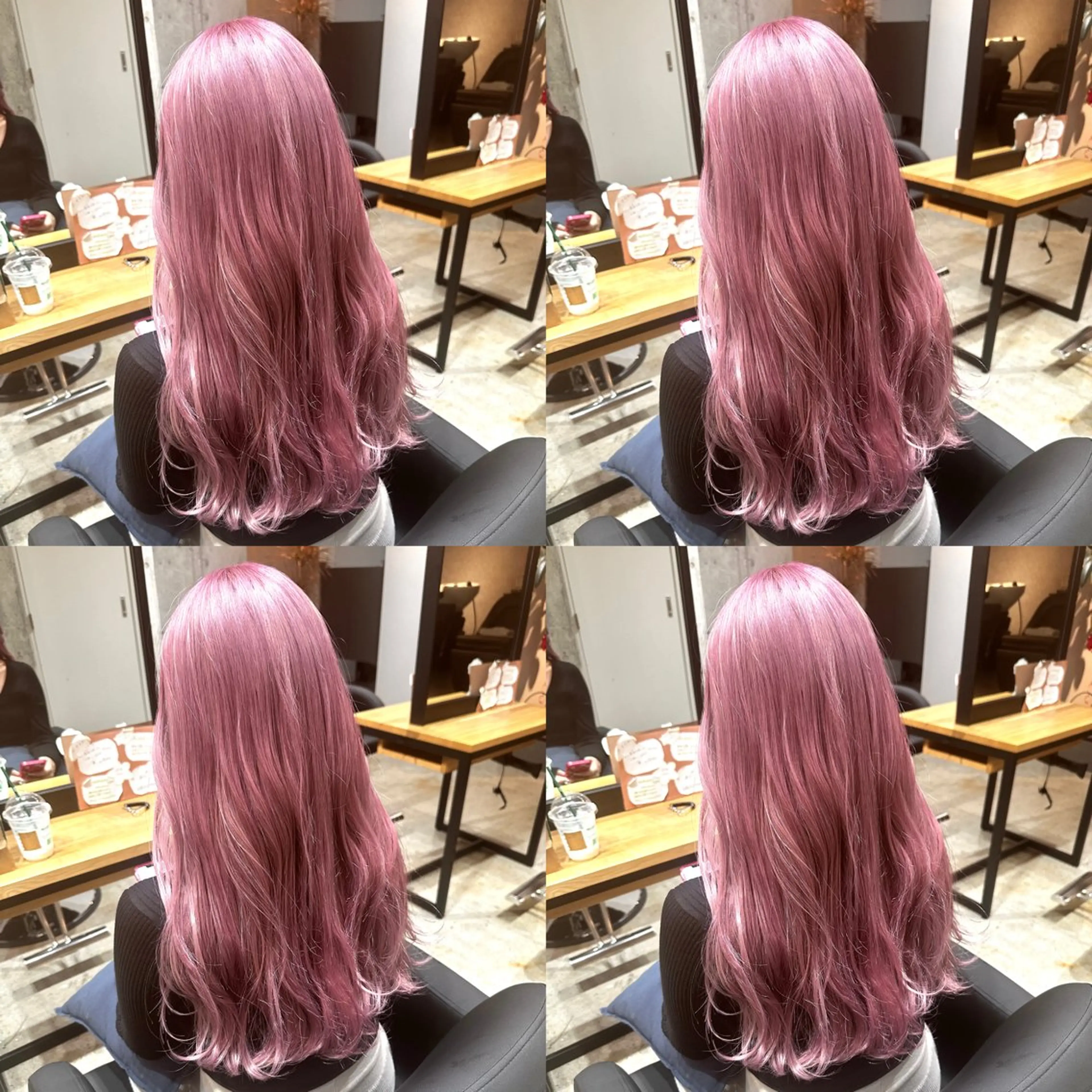 ロング カラー ヘアカラー トリートメント ✨髪質改善/ハイトー ン/艶髪高山のヘアスタイル