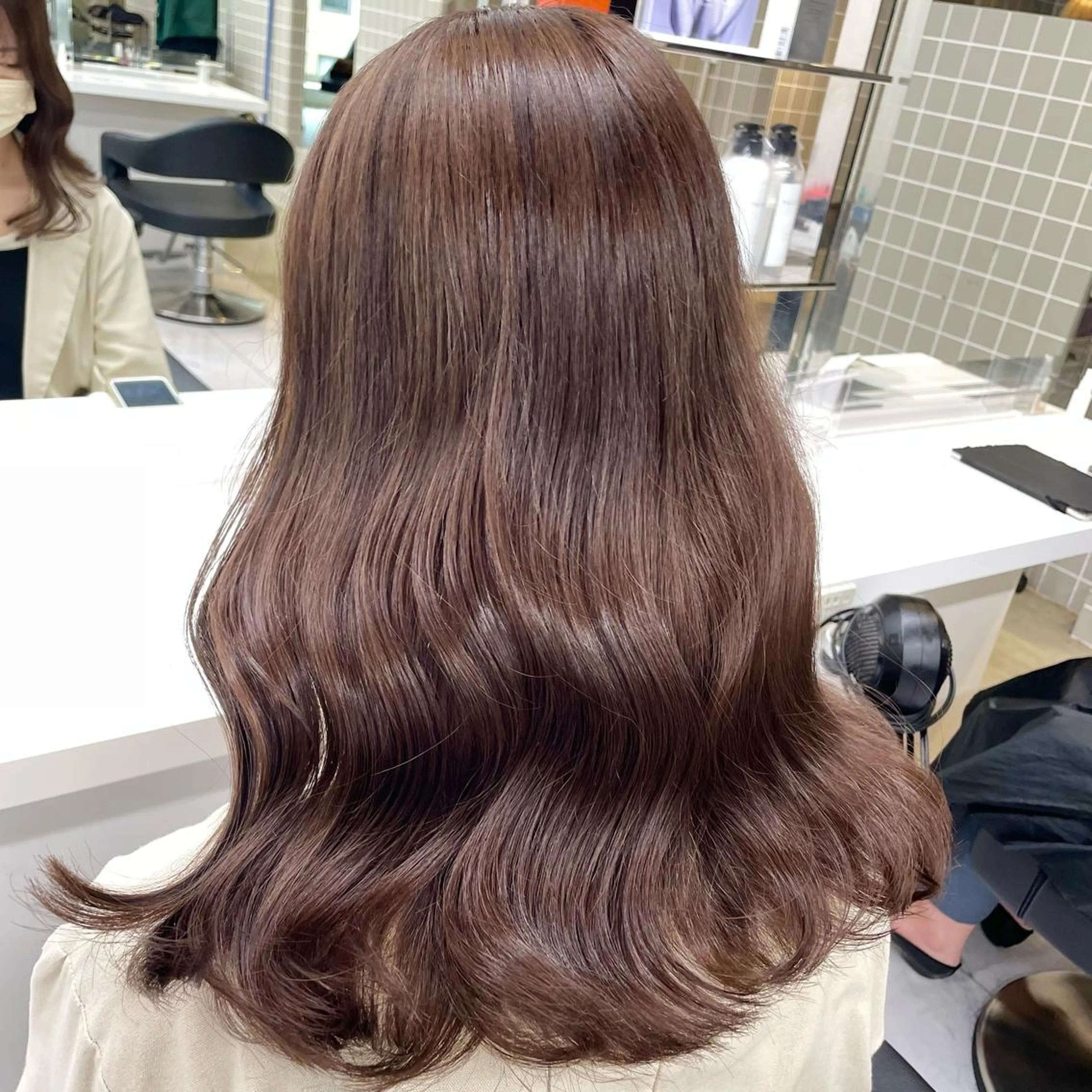 ロング カラー *モデル募集🤍横浜 透明感カラー🫧のヘアスタイル