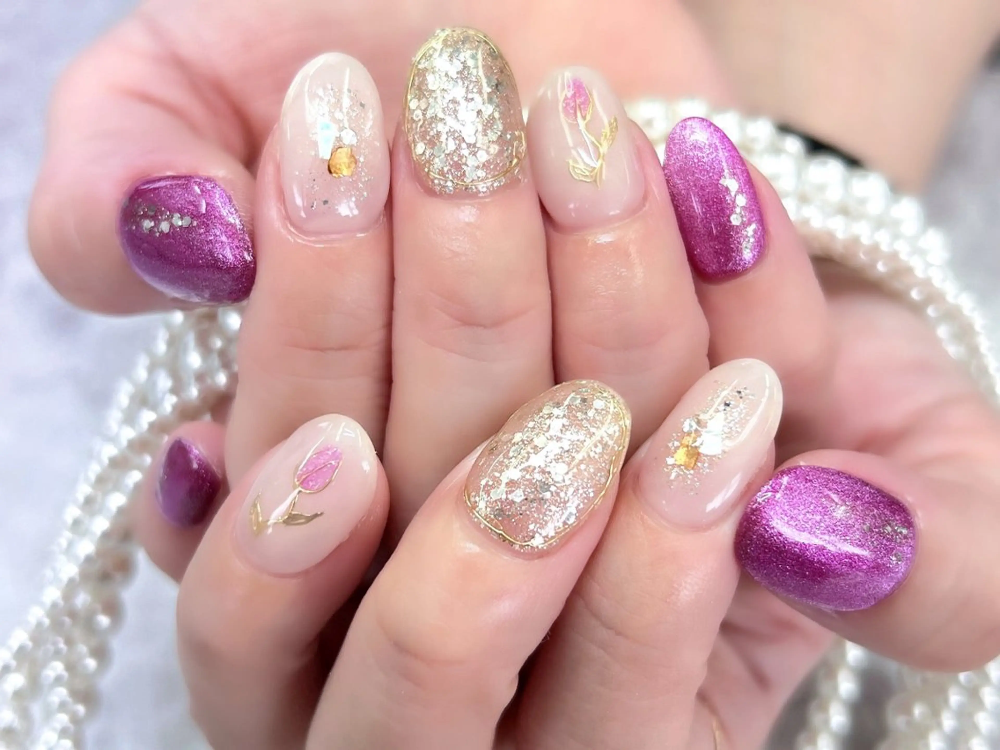 ネイル ハンドネイル Nail Salon Lianのネイルデザイン