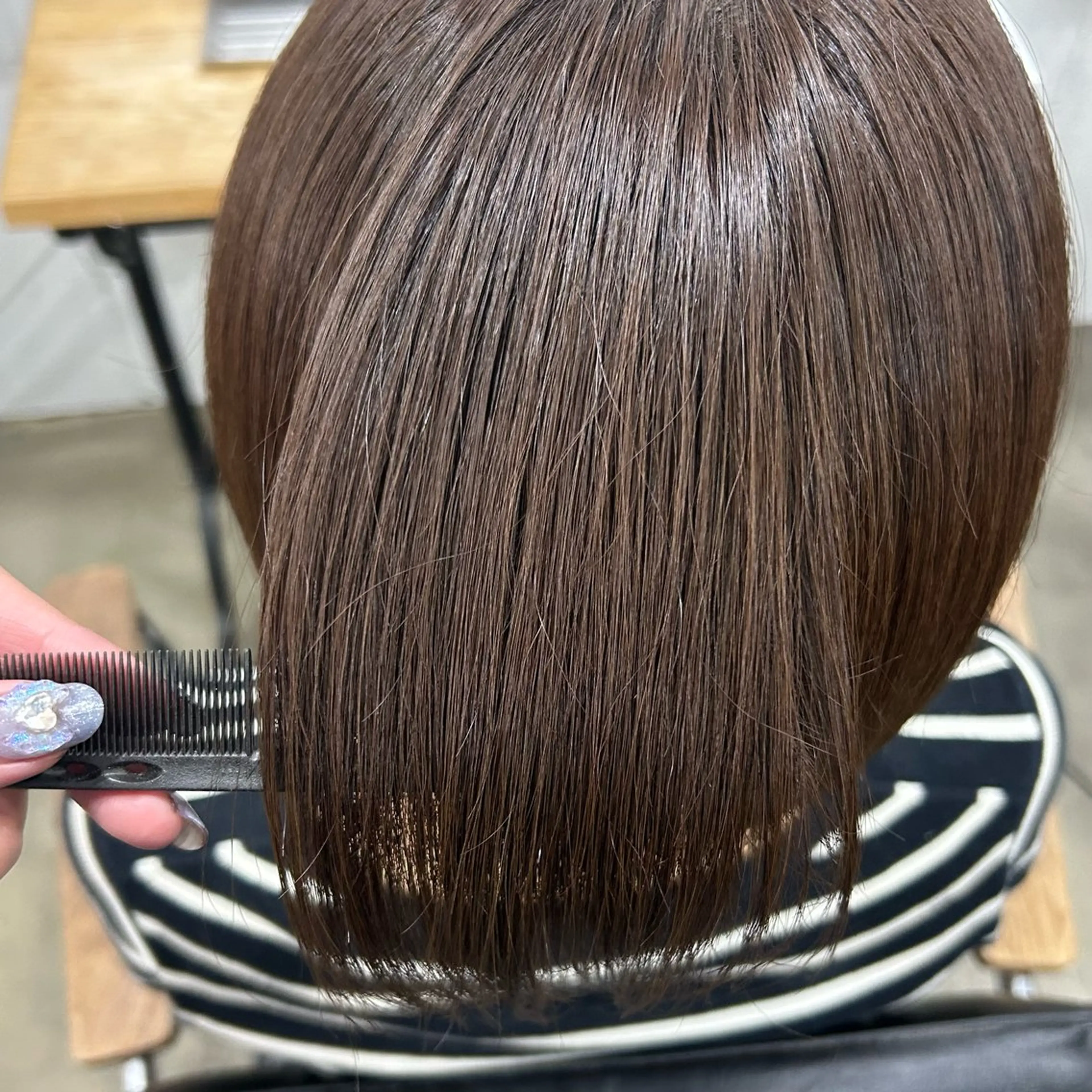 ショート カラー ブラウンカラー ヘアカラー あやめ🪽 オリーブ/ハイトーンのヘアスタイル