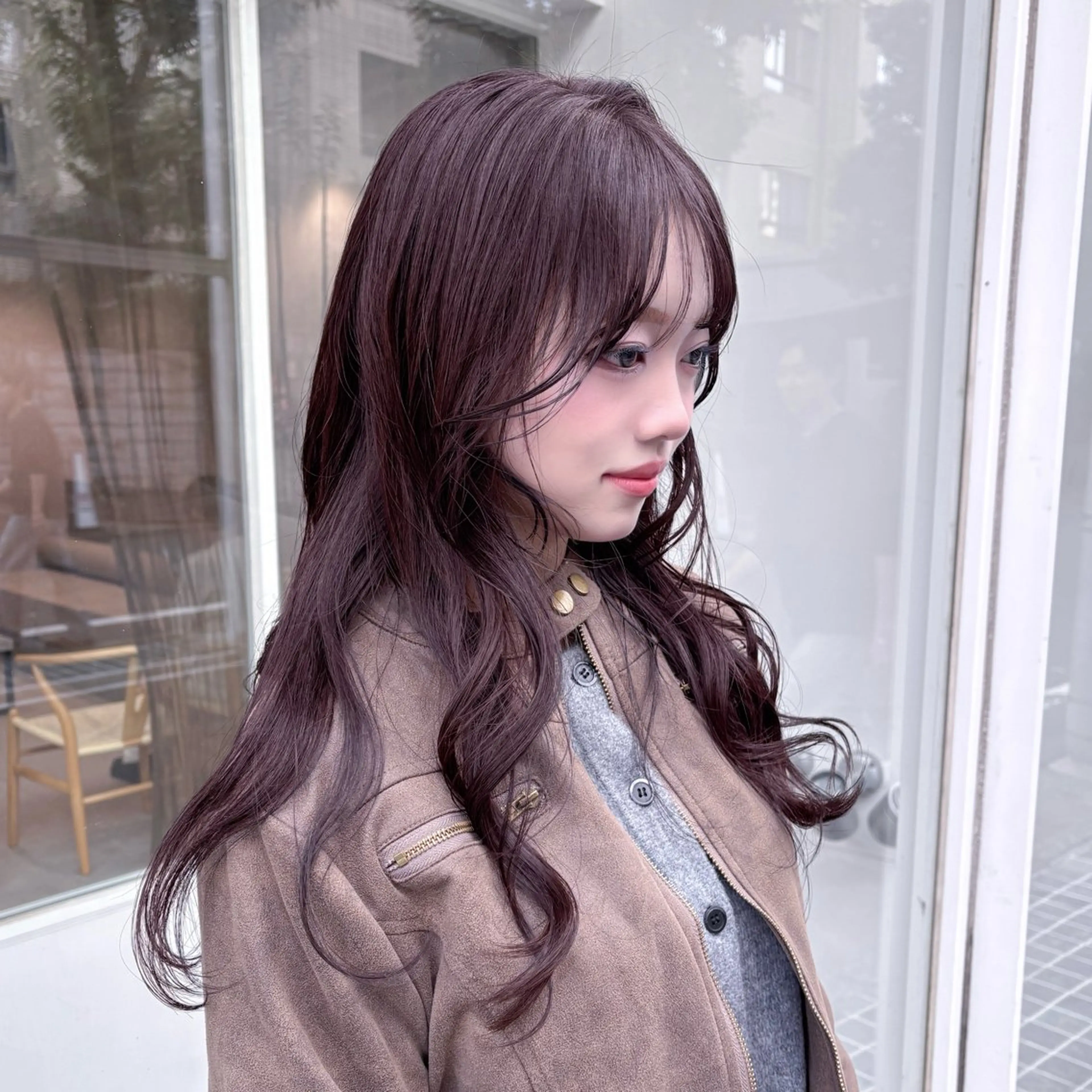 ロング ヘアカラー トリートメント Unami 表参道　Mayukiのヘアスタイル