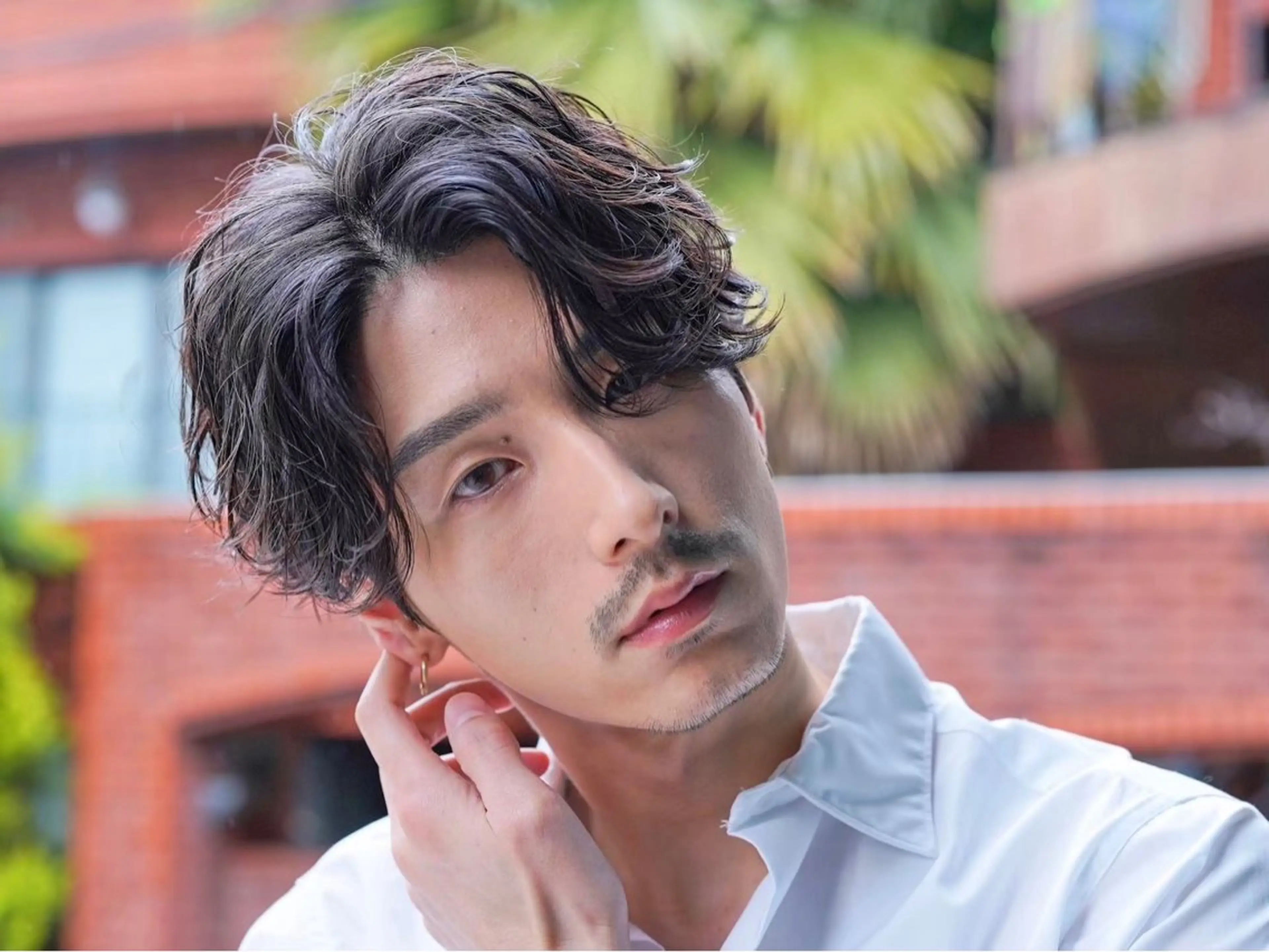 パーマ メンズ カット パーマ 【fifth】福田 啓人のヘアスタイル