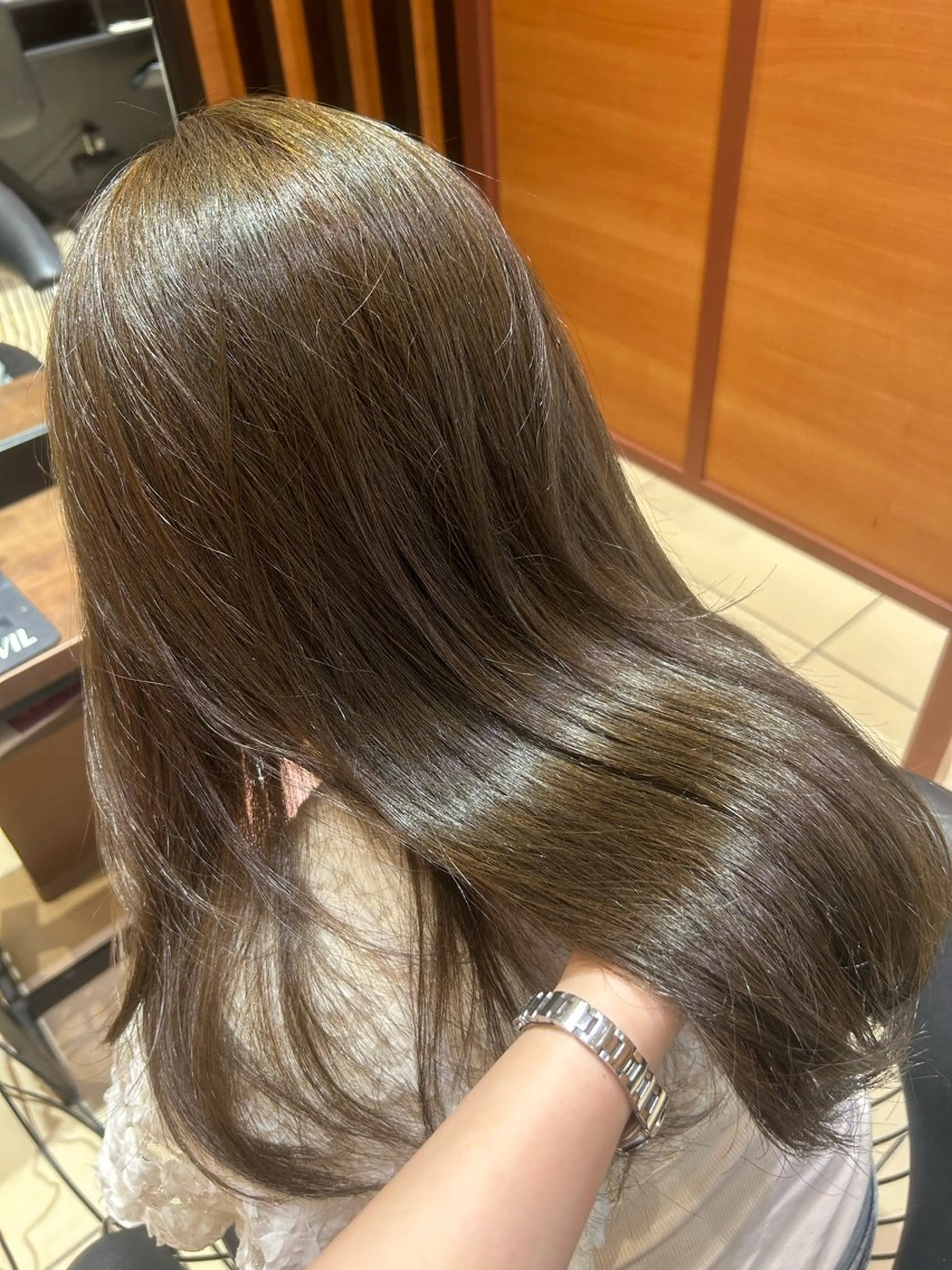 ロング ヘアカラー トリートメント ✨🍀岩崎 唯🍀✨のヘアスタイル