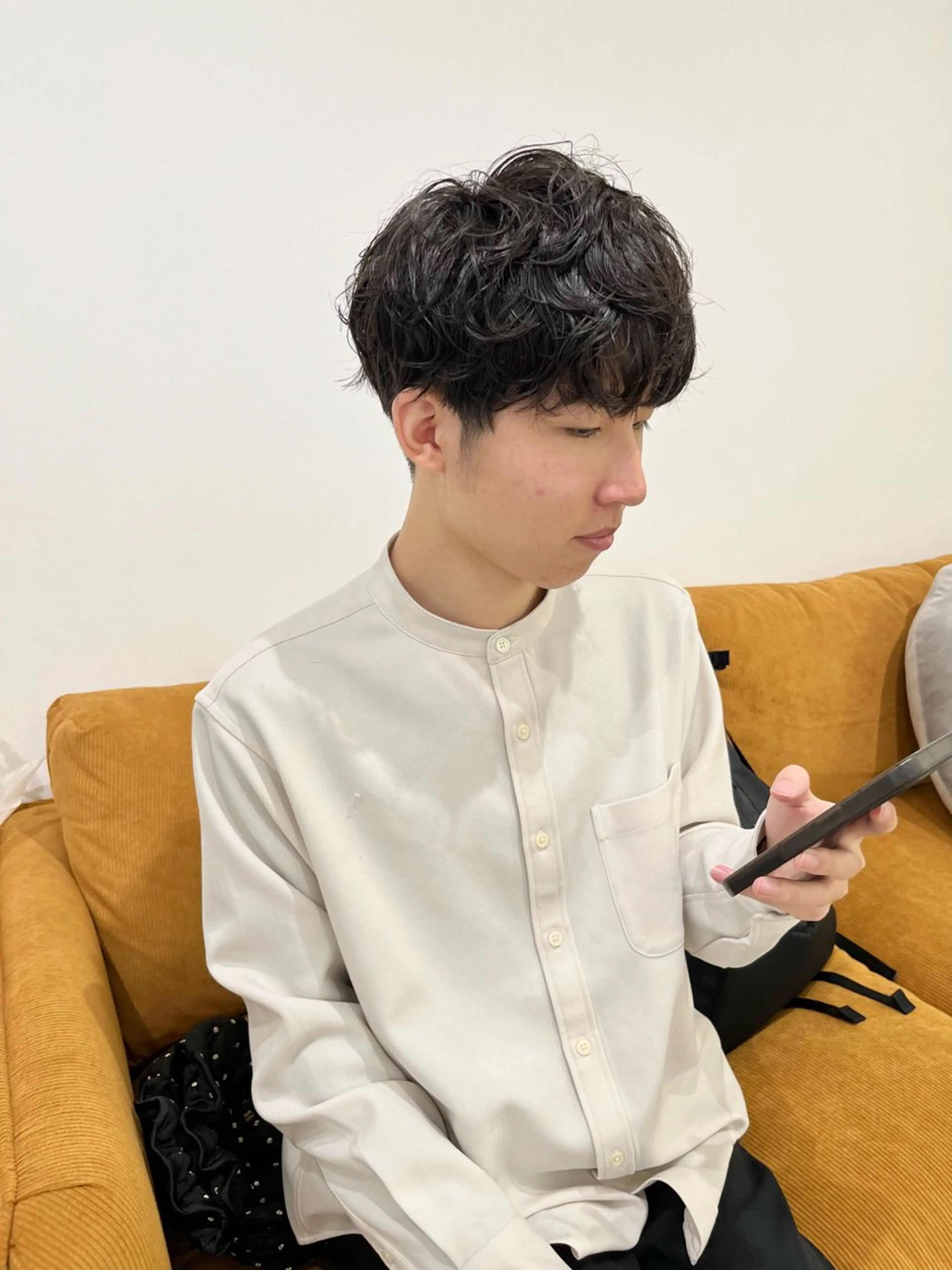 メンズ 箱崎 凪沙のヘアスタイル