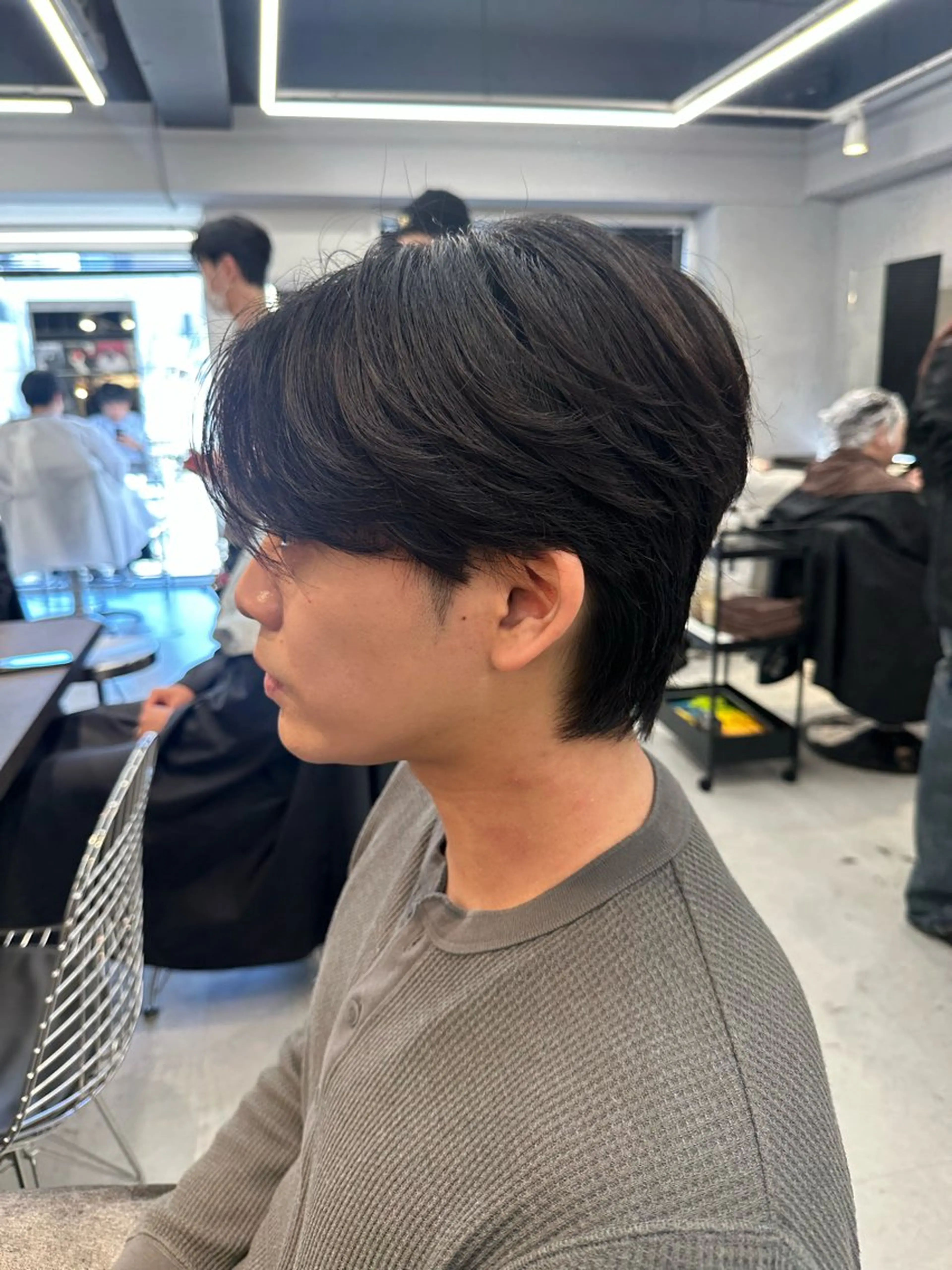 ショート メンズ 渋谷/メンズパーマ/ ミディアム/田代昂平のヘアスタイル