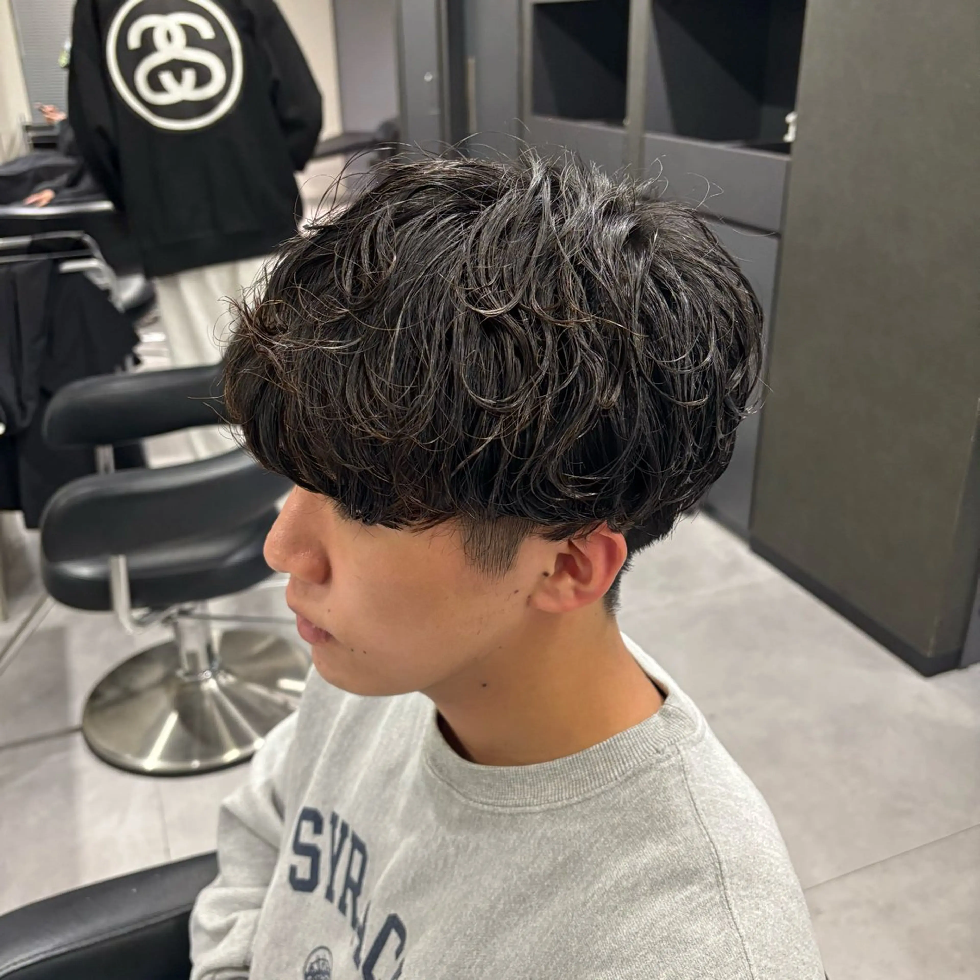 🎉㊗️ご新規様限定㊗️🎉🌈メンズカット+シャドウパーマ🌈の写真