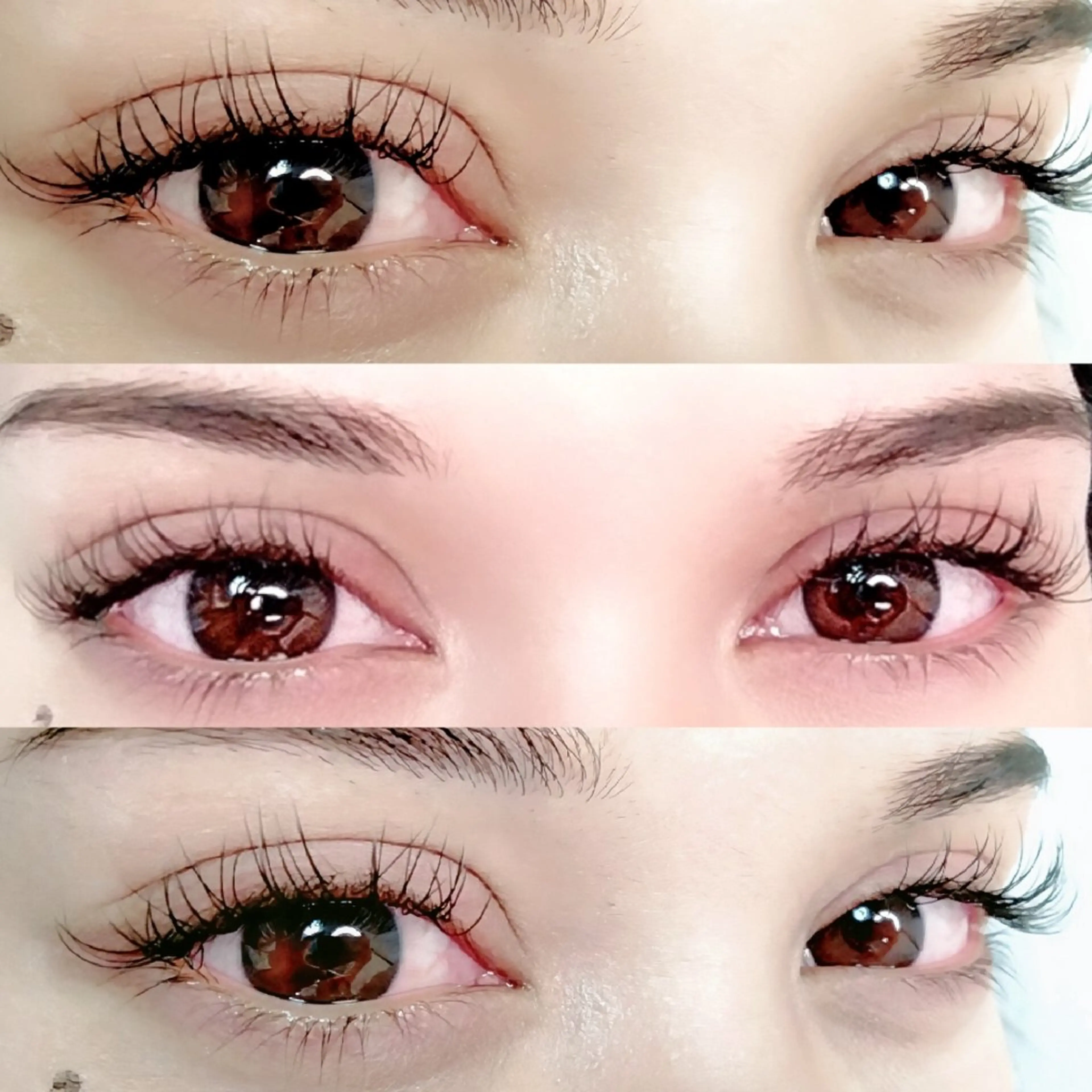 マツエク・マツパ フラットラッシュ linda ABEのマツエク・マツパデザイン