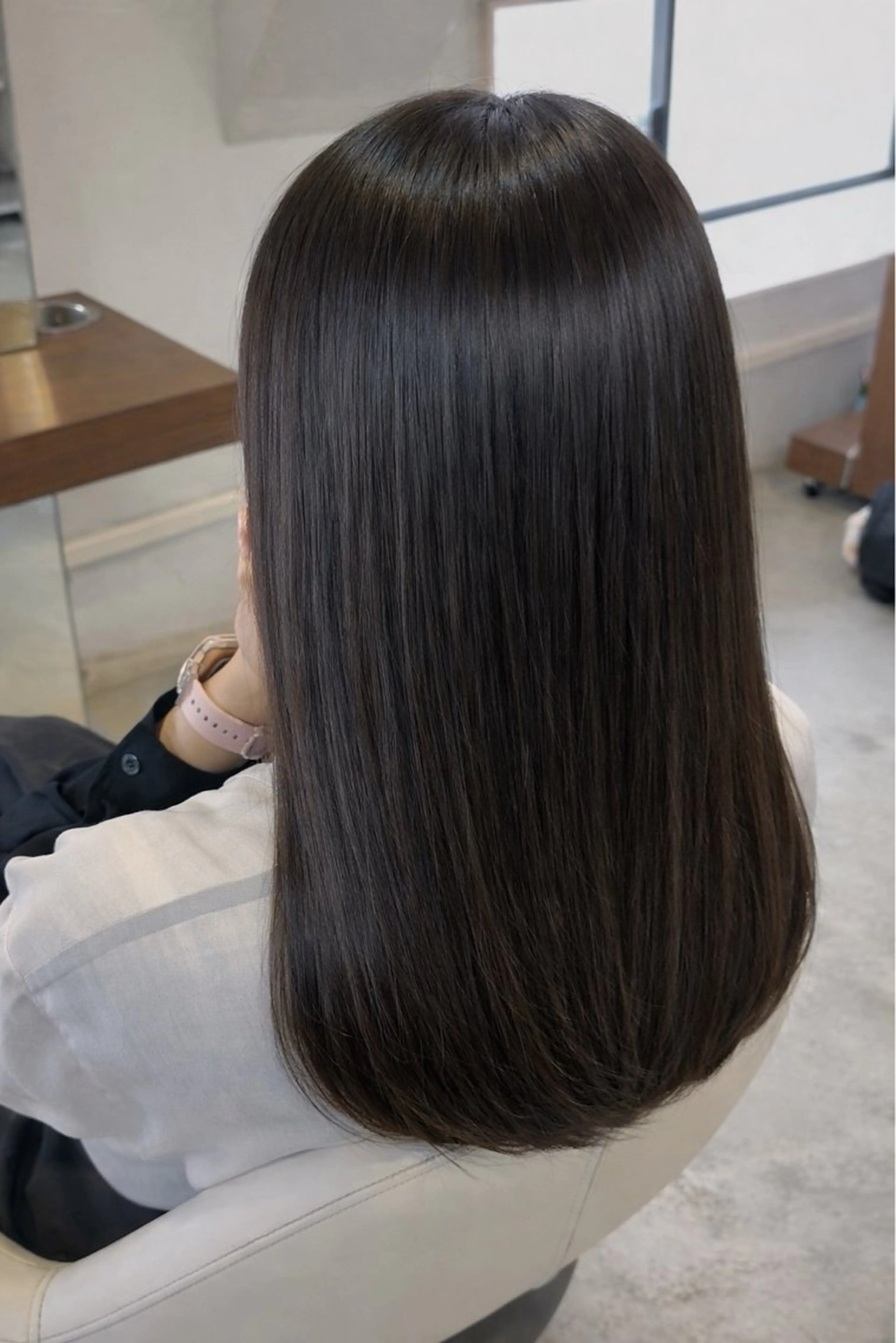 ロング トリートメント ヘアセット WARP青葉台 関 桜花のヘアスタイル