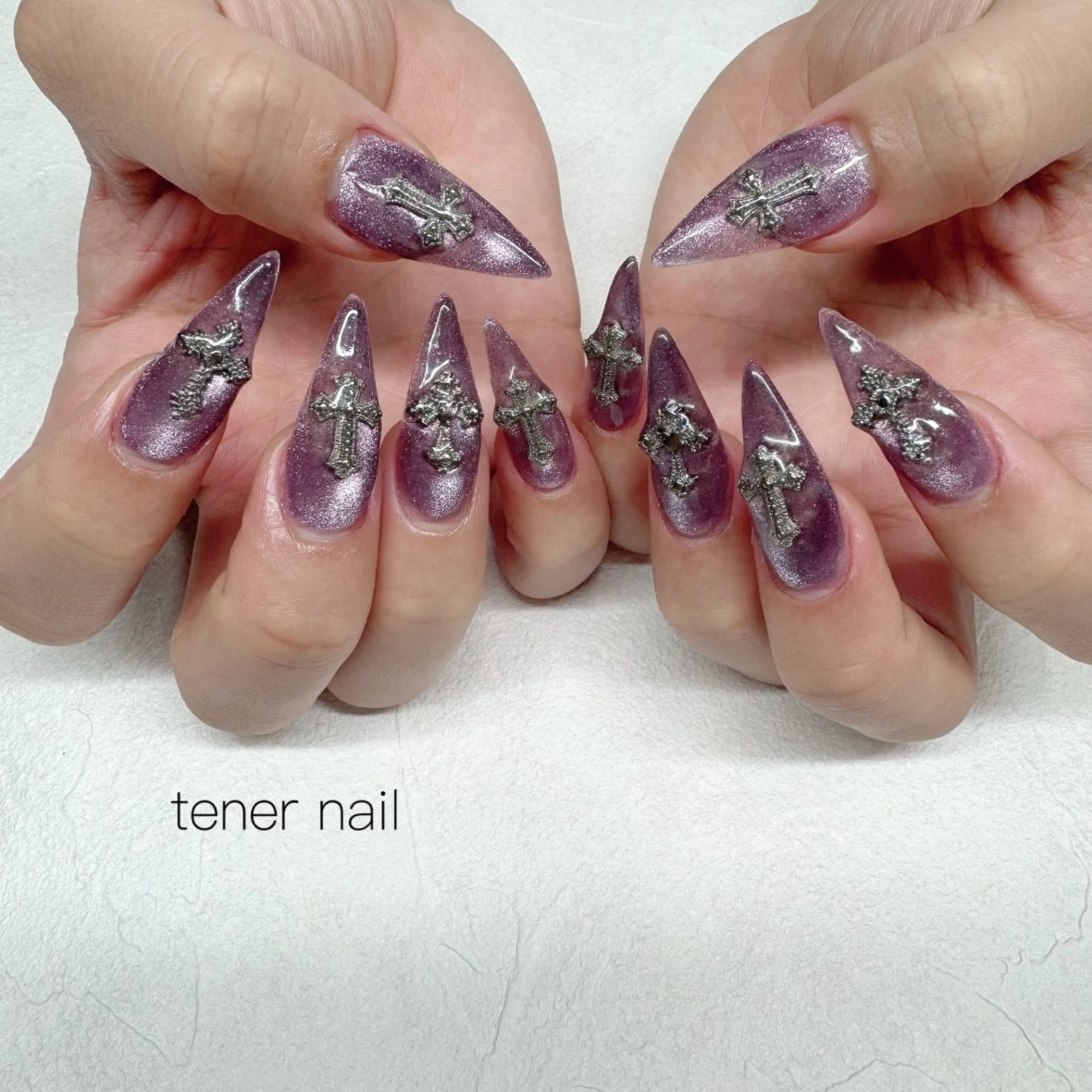 ネイル スカルプネイル ハンドネイル tener  nail  テネルネイル所属・テネルネイル tener nailのネイルデザイン