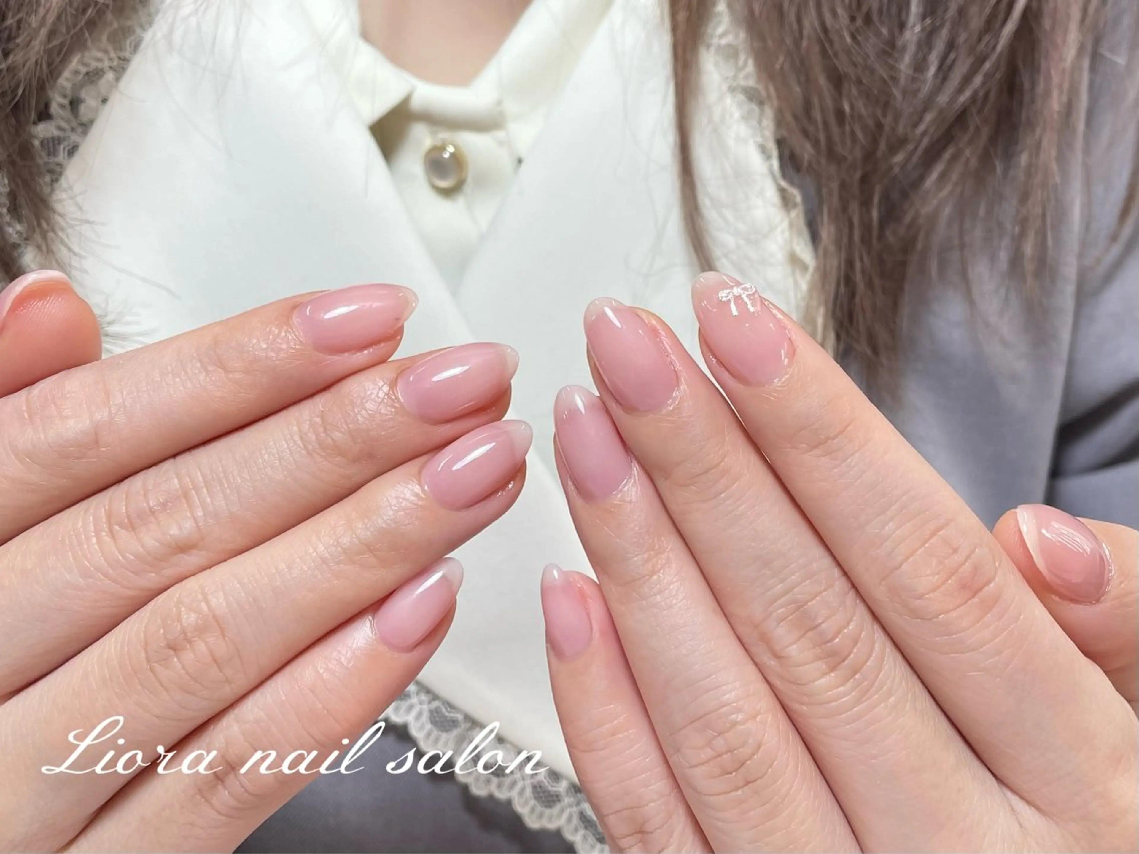 ネイル チークネイル フットネイル フレンチネイル ジェルネイル ガーリー ハンドネイル Liora nail スカルプ専門店のネイルデザイン