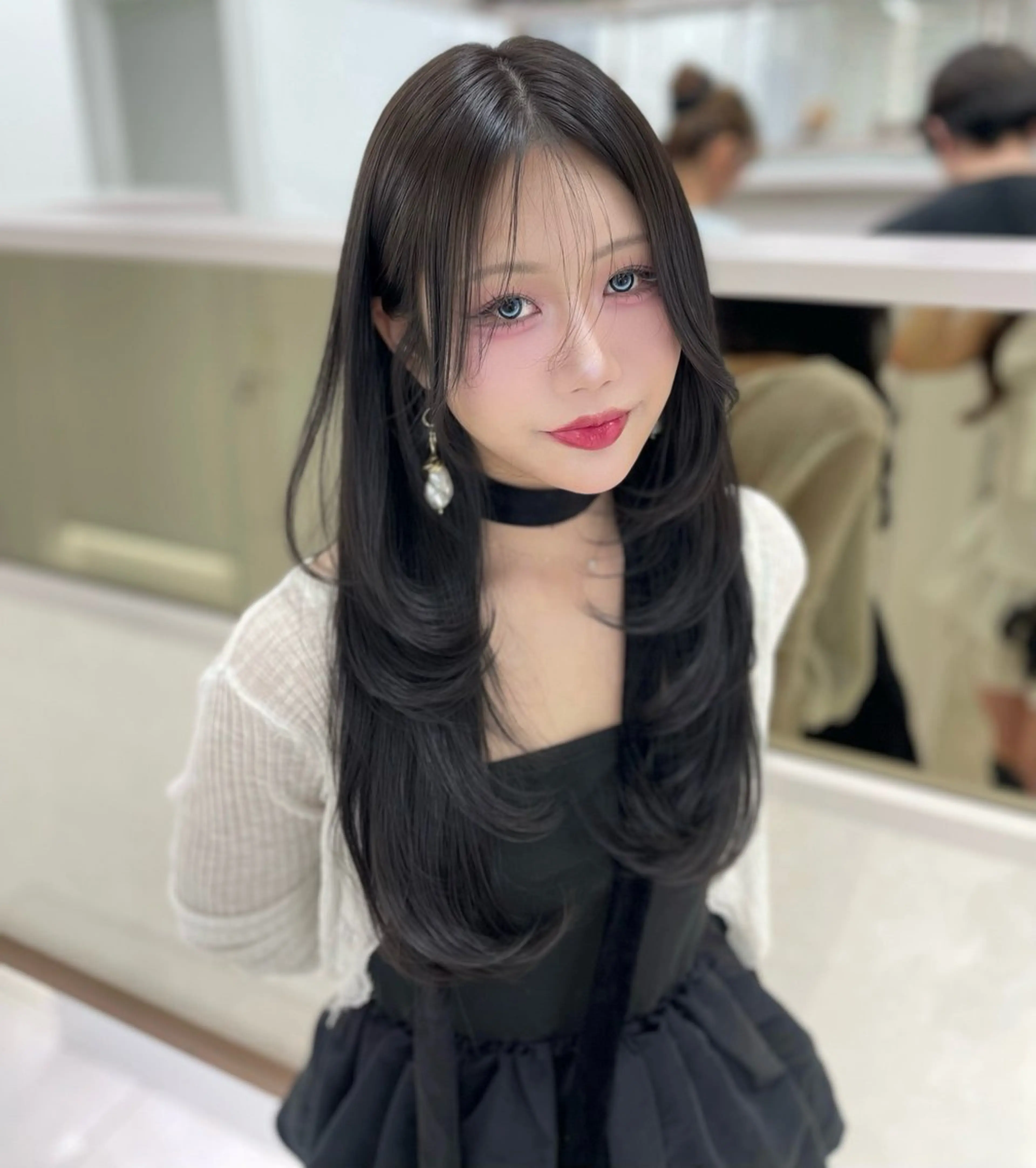 カラー 𝑪𝑶𝑨 𝑨𝑲𝑨𝑹𝑰のヘアスタイル