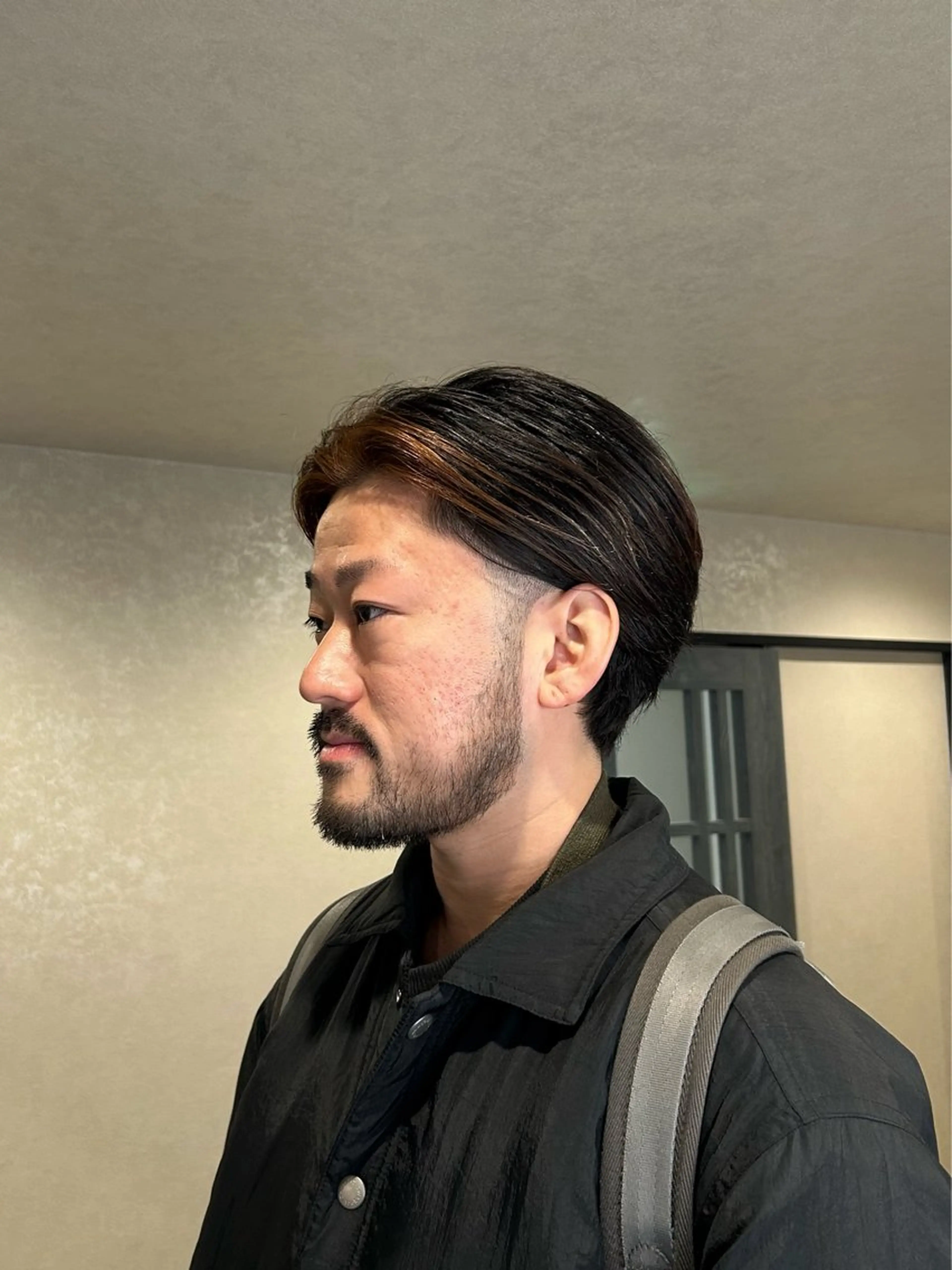 ミディアム メンズ カット ヘアカラー メンズカット/ 雄大のヘアスタイル