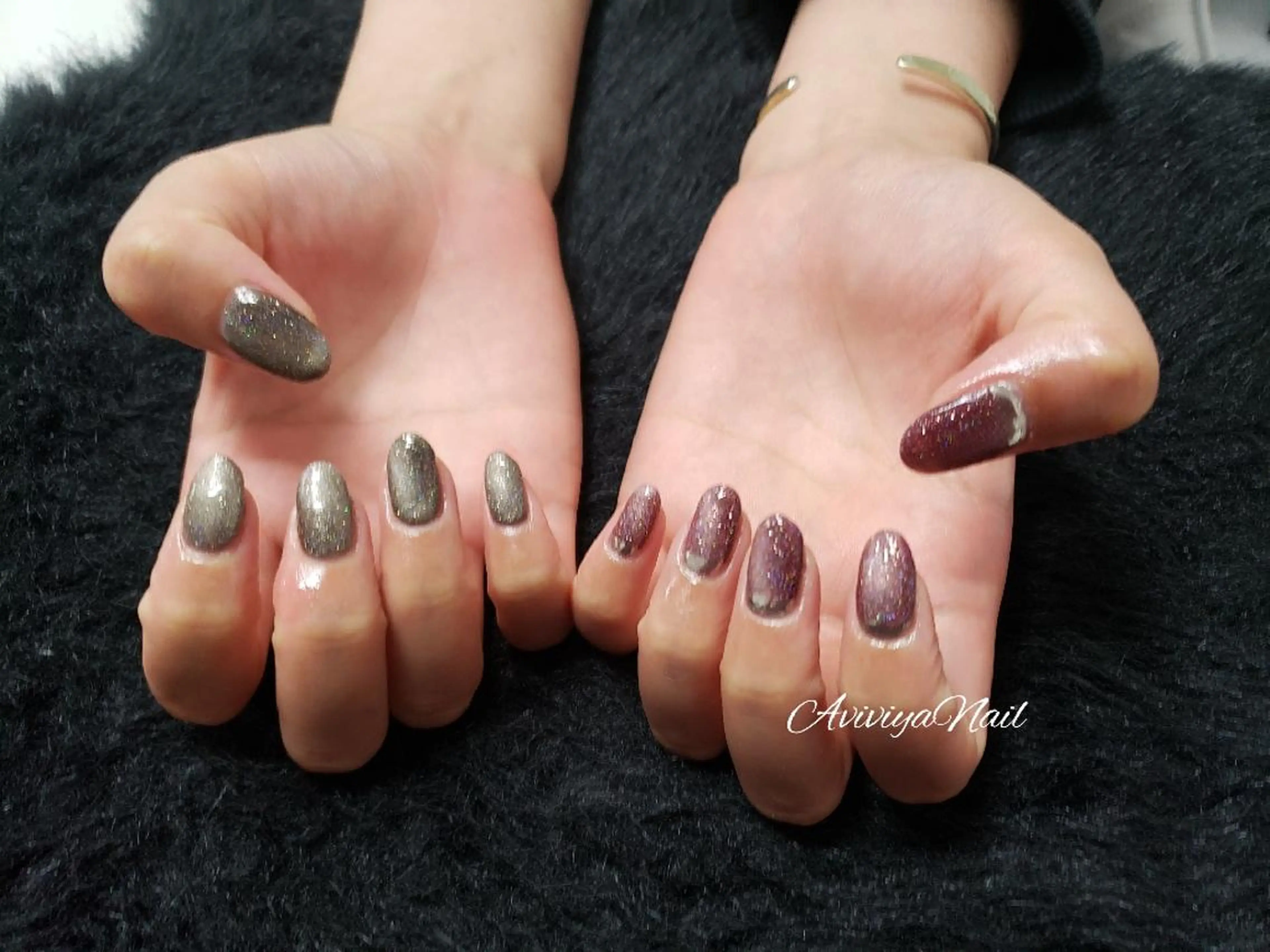 ネイル マグネットネイル AviviyaNail所属・kubo ayaのネイルデザイン