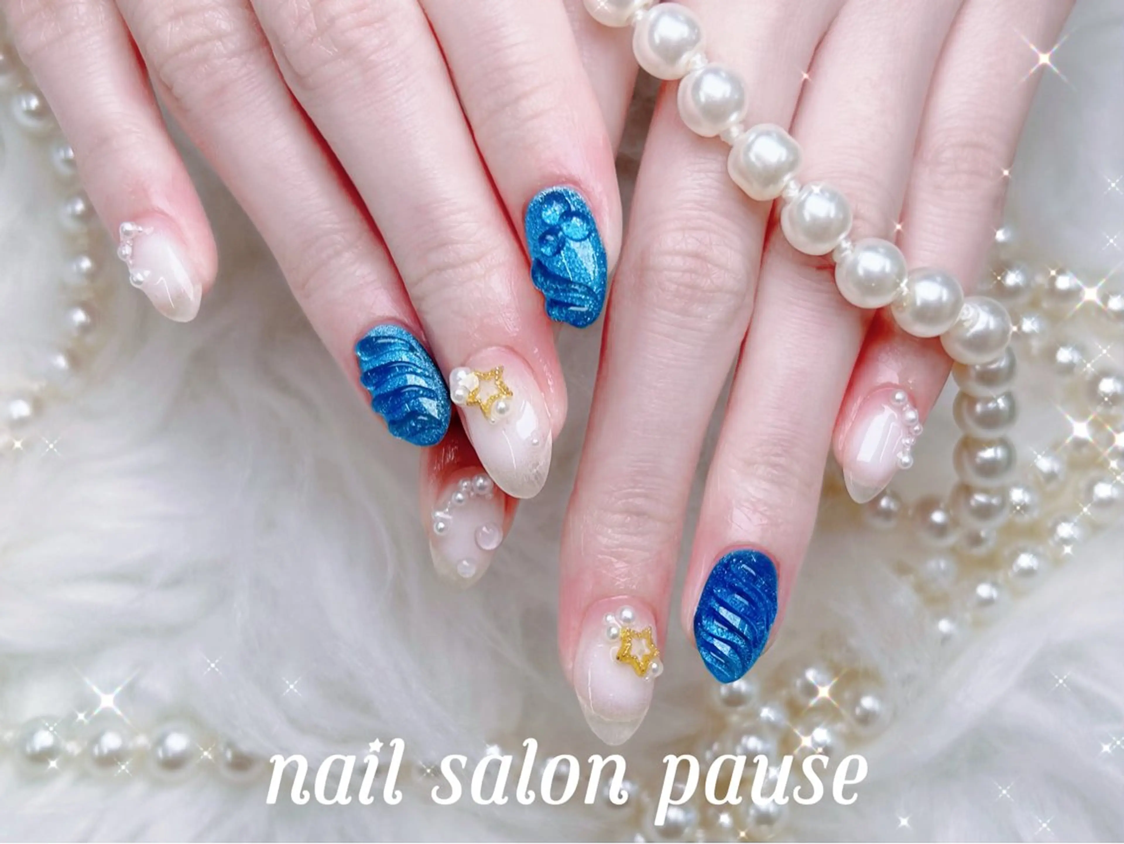 ネイル ハンドネイル ハンドケア nail salon pause✨のネイルデザイン