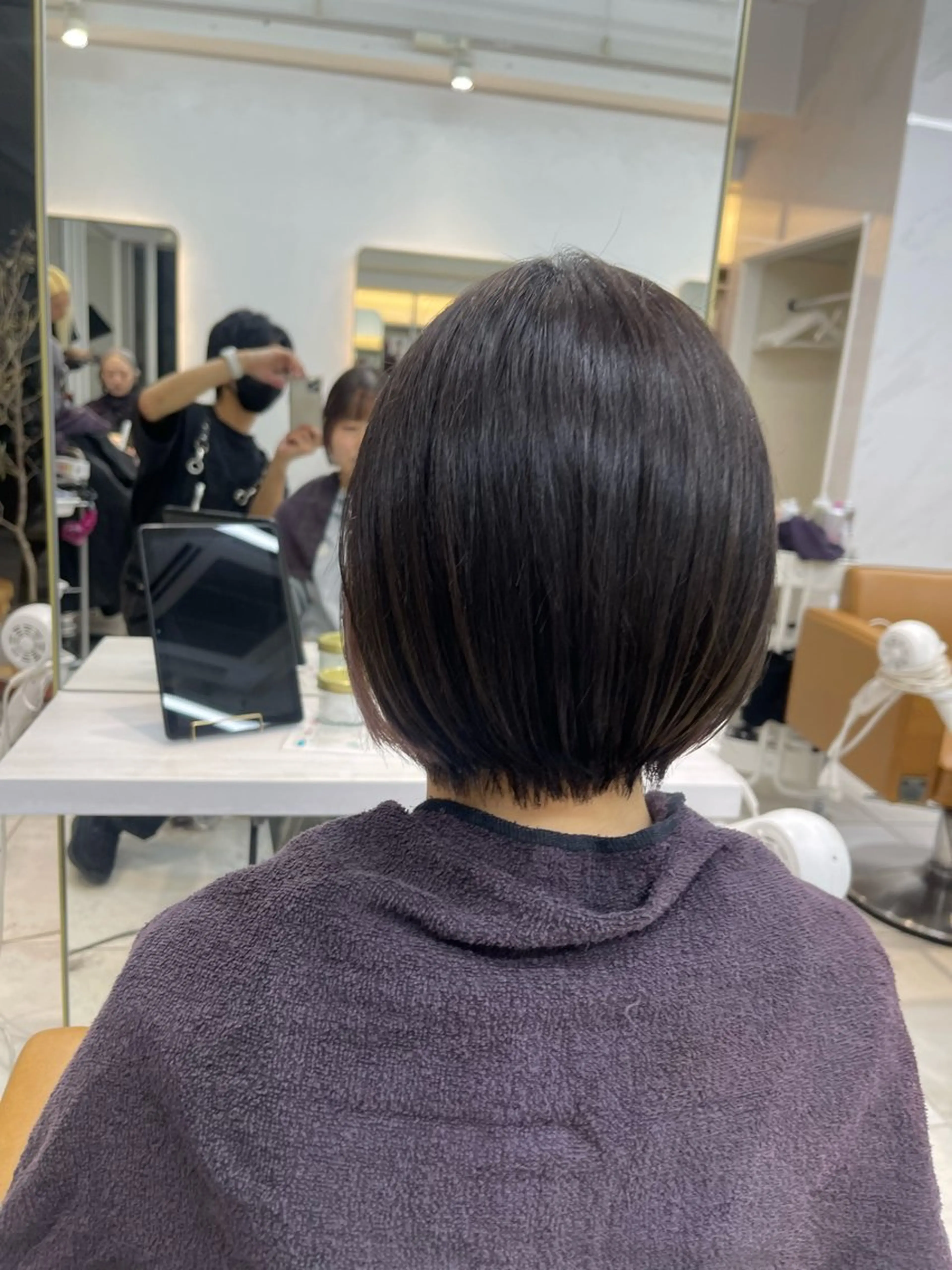 ショート 中顔面短縮 顔まわり新田大翔のヘアスタイル