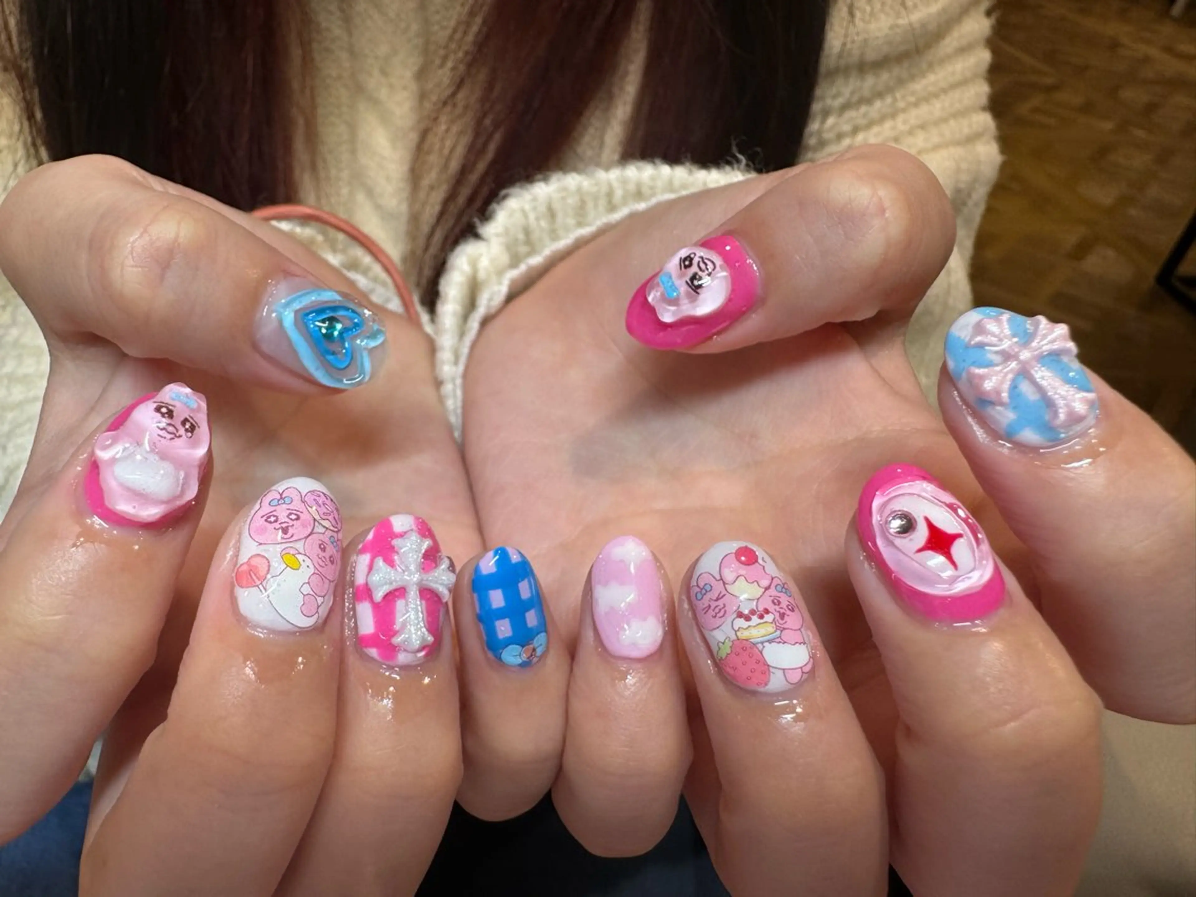 ネイル 持ち込み ハンドネイル tsumeasobi 🪬macoのネイルデザイン