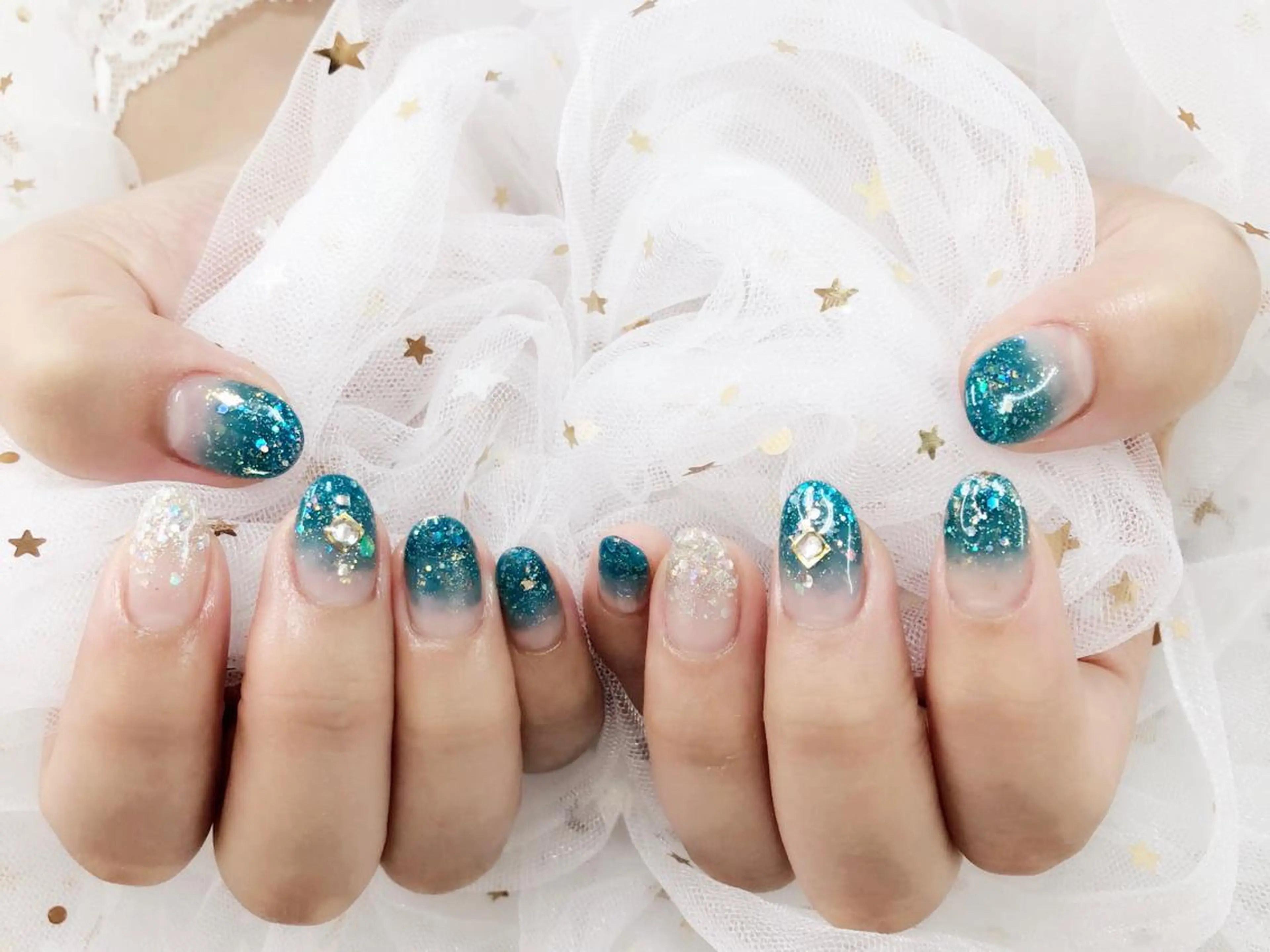ネイル 夏ネイル 💅ネイル✨ プリンセスのネイルデザイン
