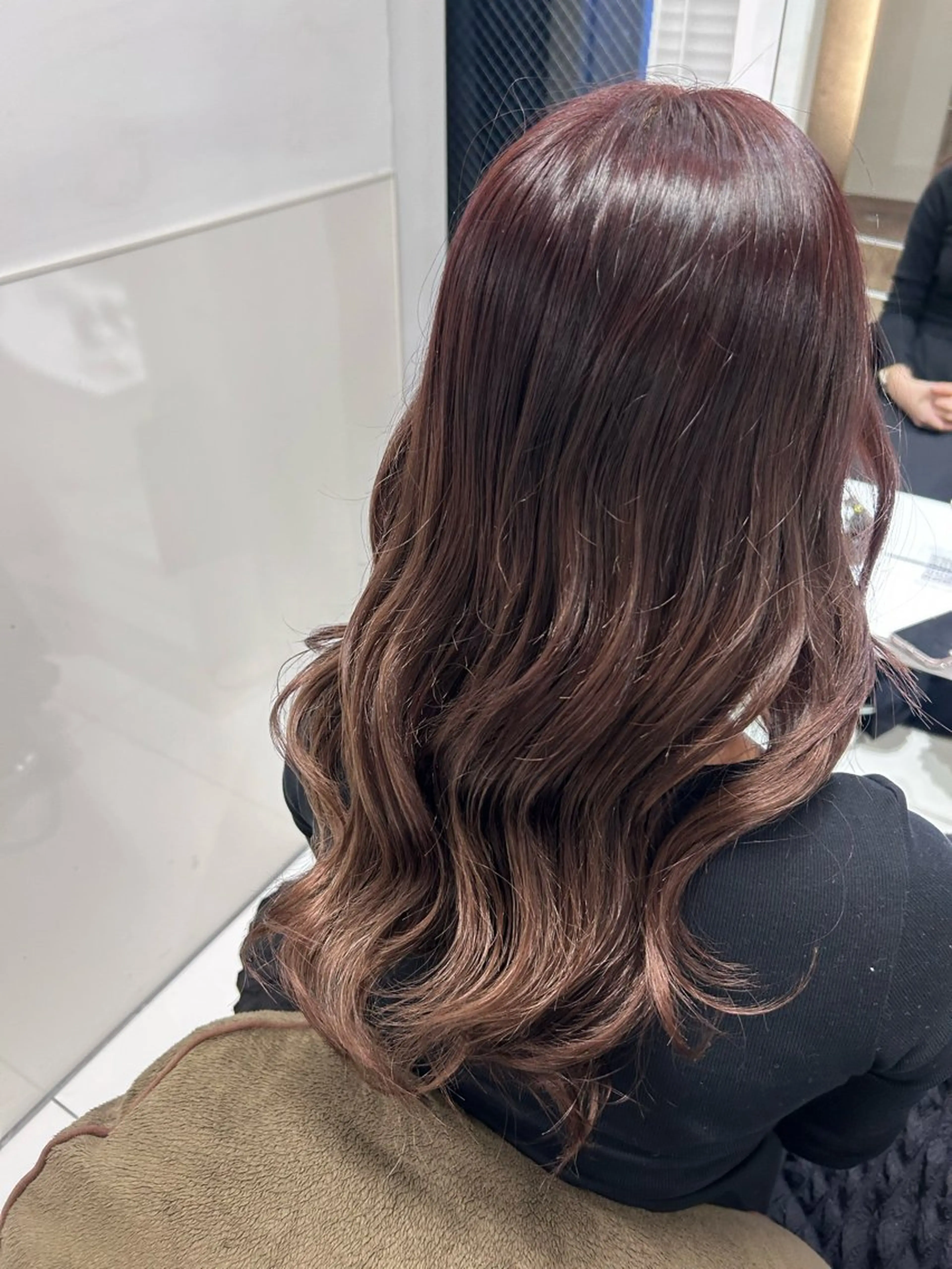 セミロング カラー shizuna/平尾 /カラー/髪質改善のヘアスタイル