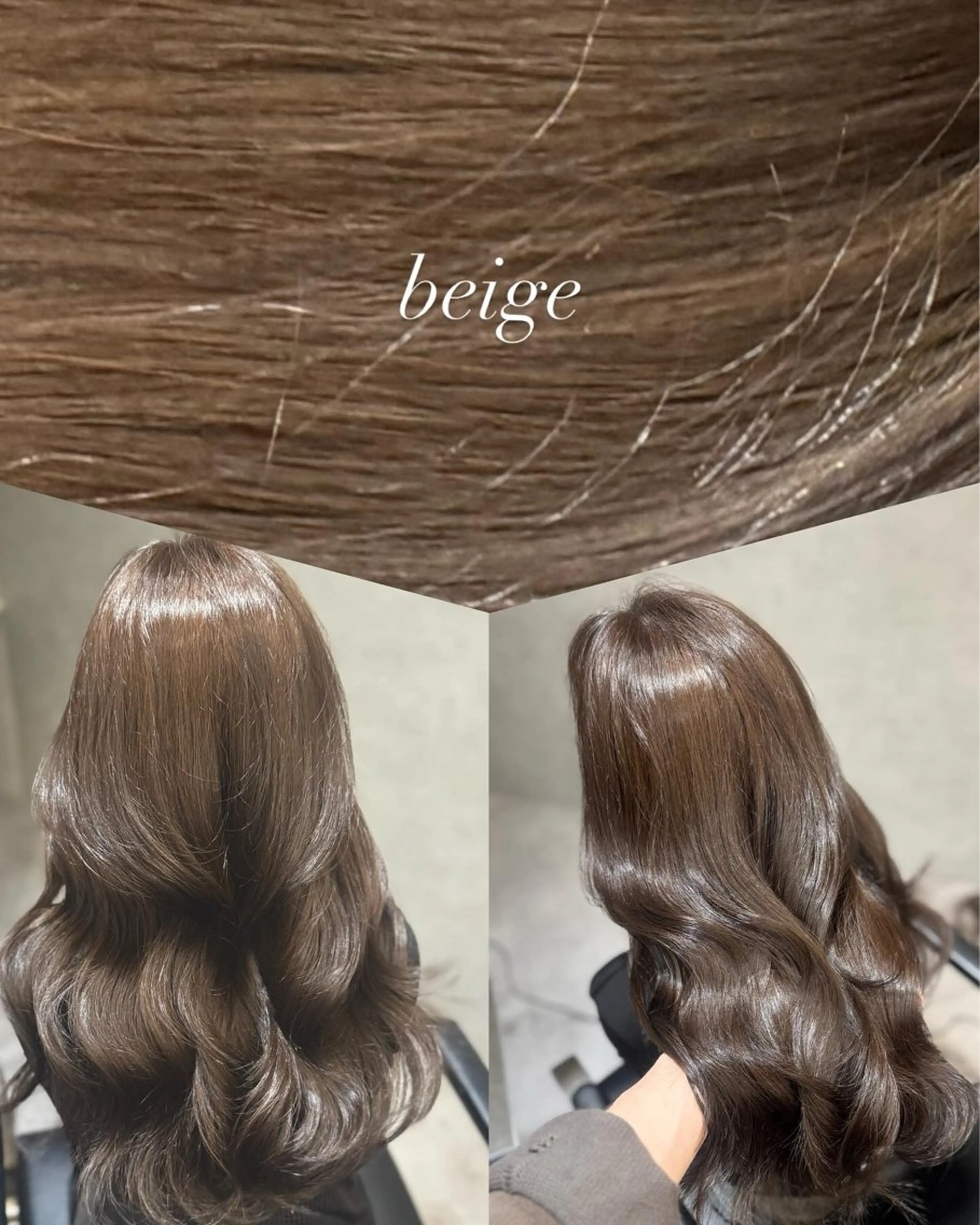 ロング カラー 宮本 優のヘアスタイル