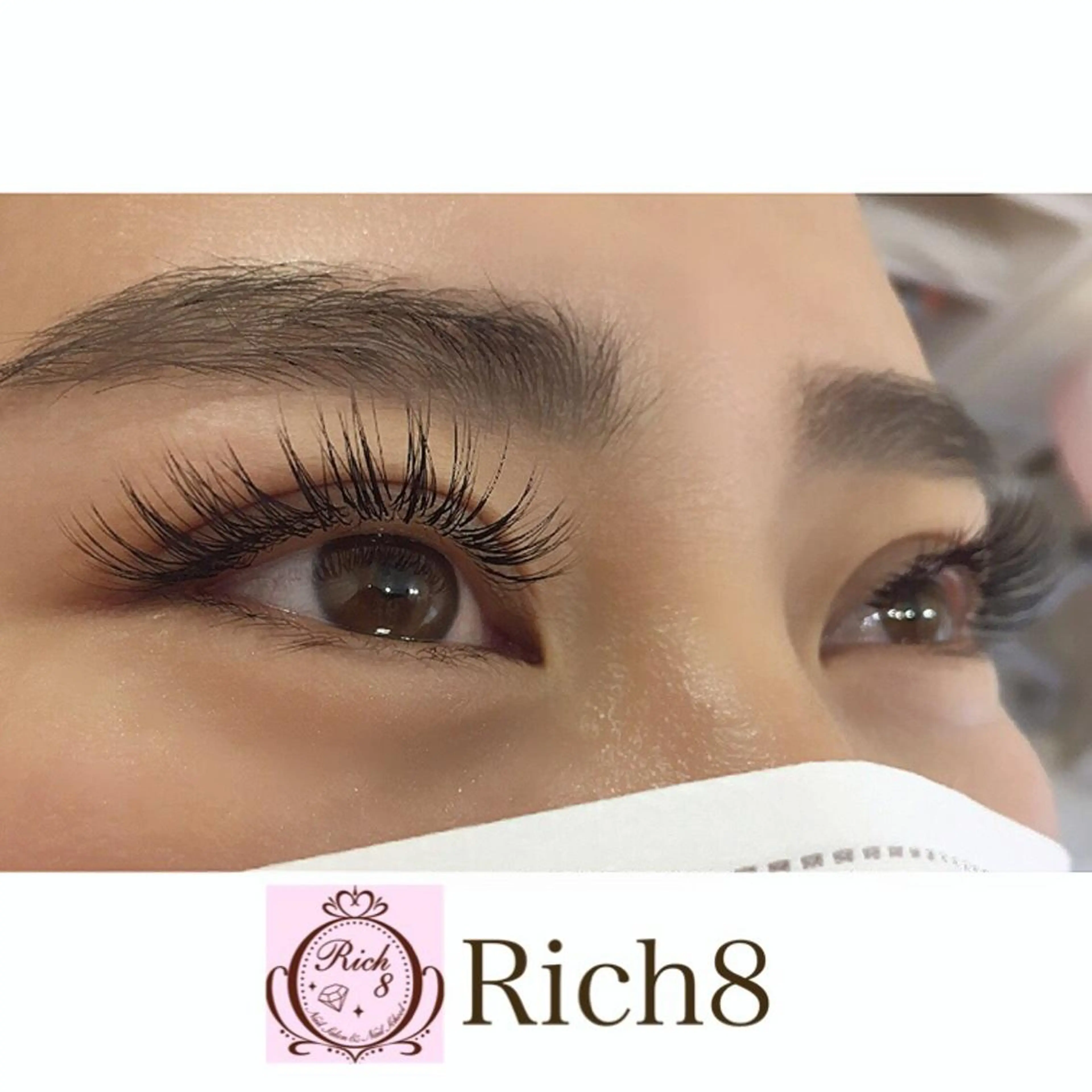 マツエク・マツパ Rich8原宿店 受付担当のマツエク・マツパデザイン