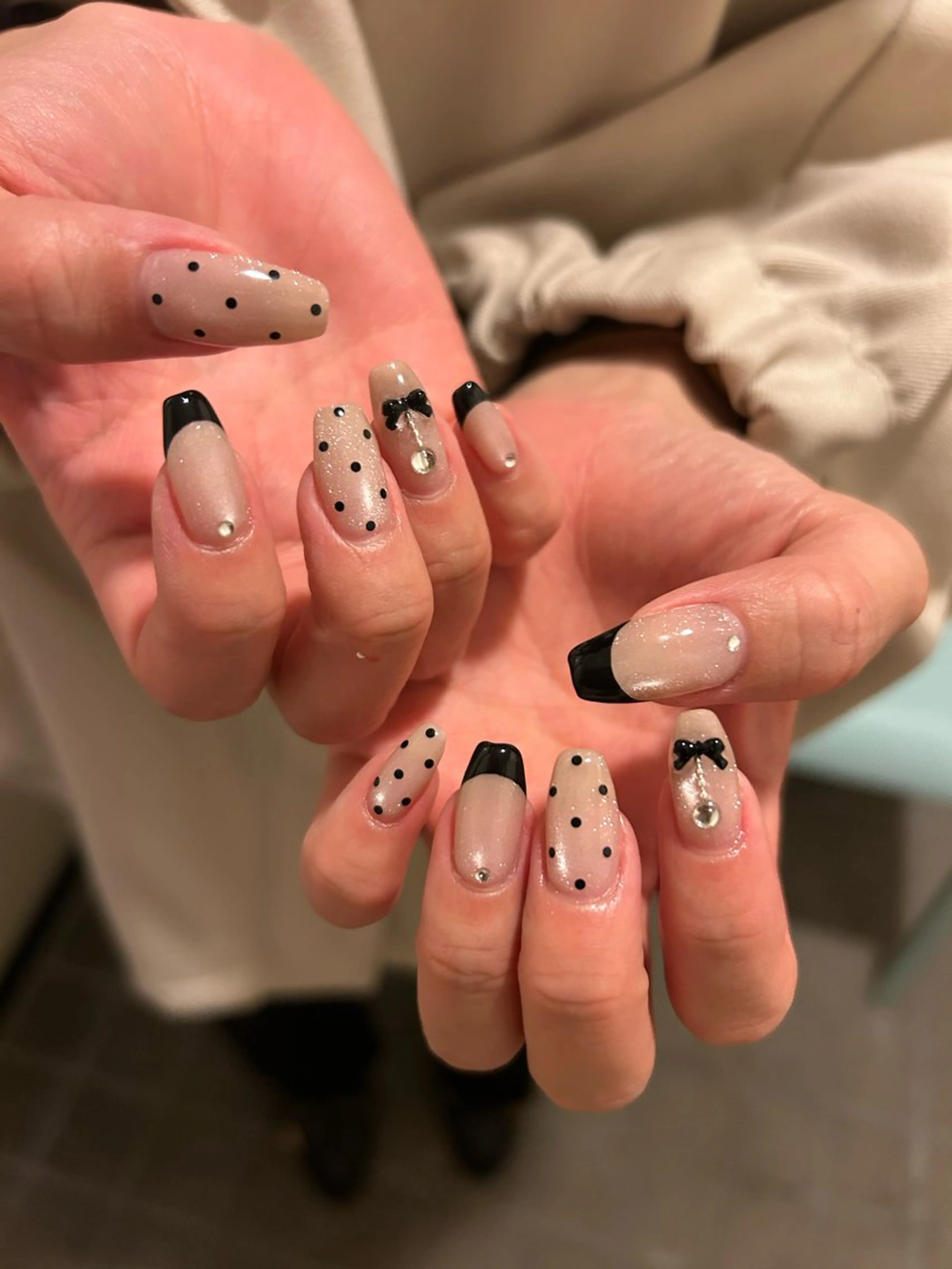 ネイル 持ち込み シンプルネイル ハンドネイル Aimer Ciel エメシエル大宮ネイルのネイルデザイン