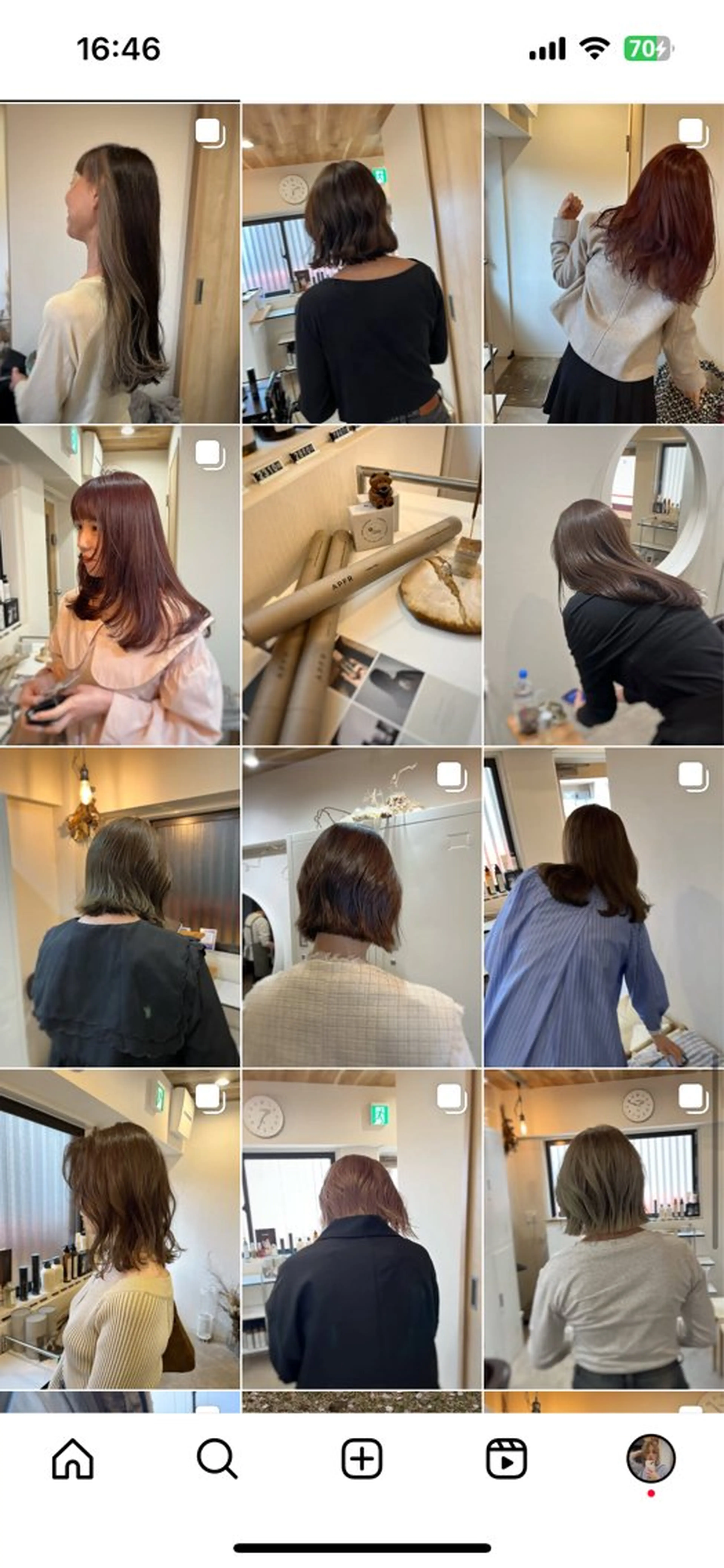 セミロング カラー 下石怜子/レイヤー/ 透明感カラーのヘアスタイル