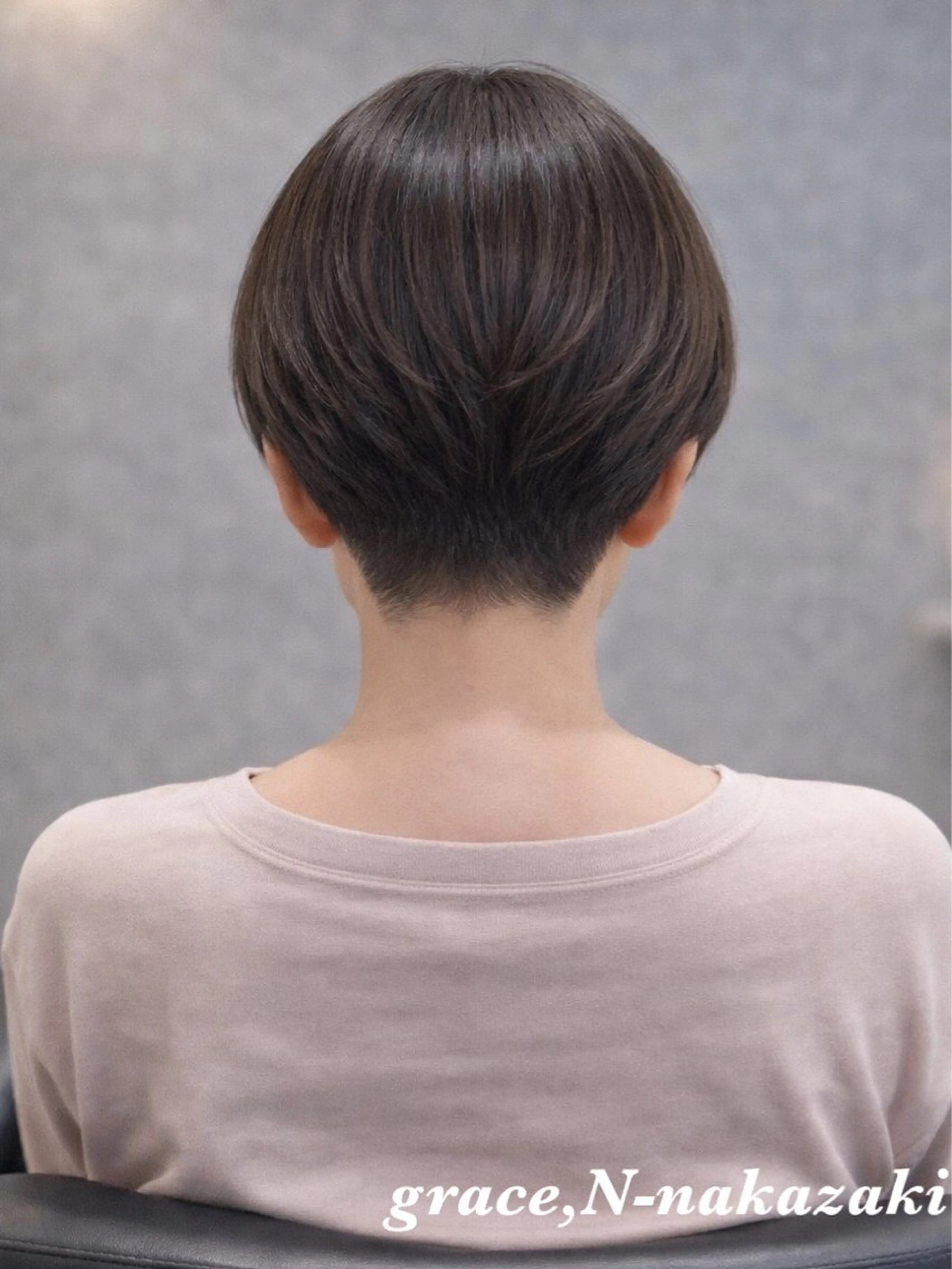 ショート 恵/艶髪カラー× 髪質改善/中崎町のヘアスタイル