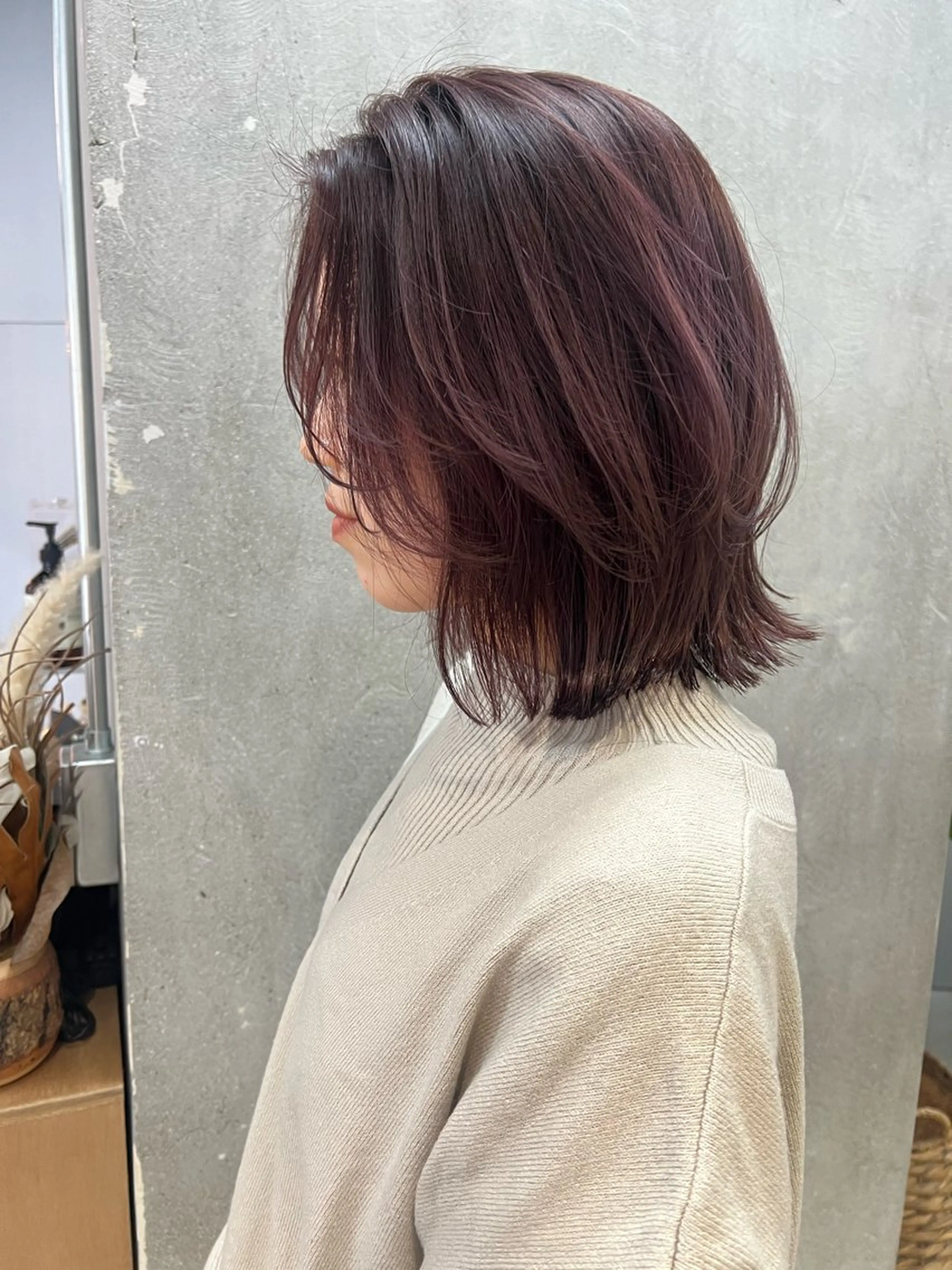 ショート カラー 谷町/Le'a /竹原しおなのヘアスタイル