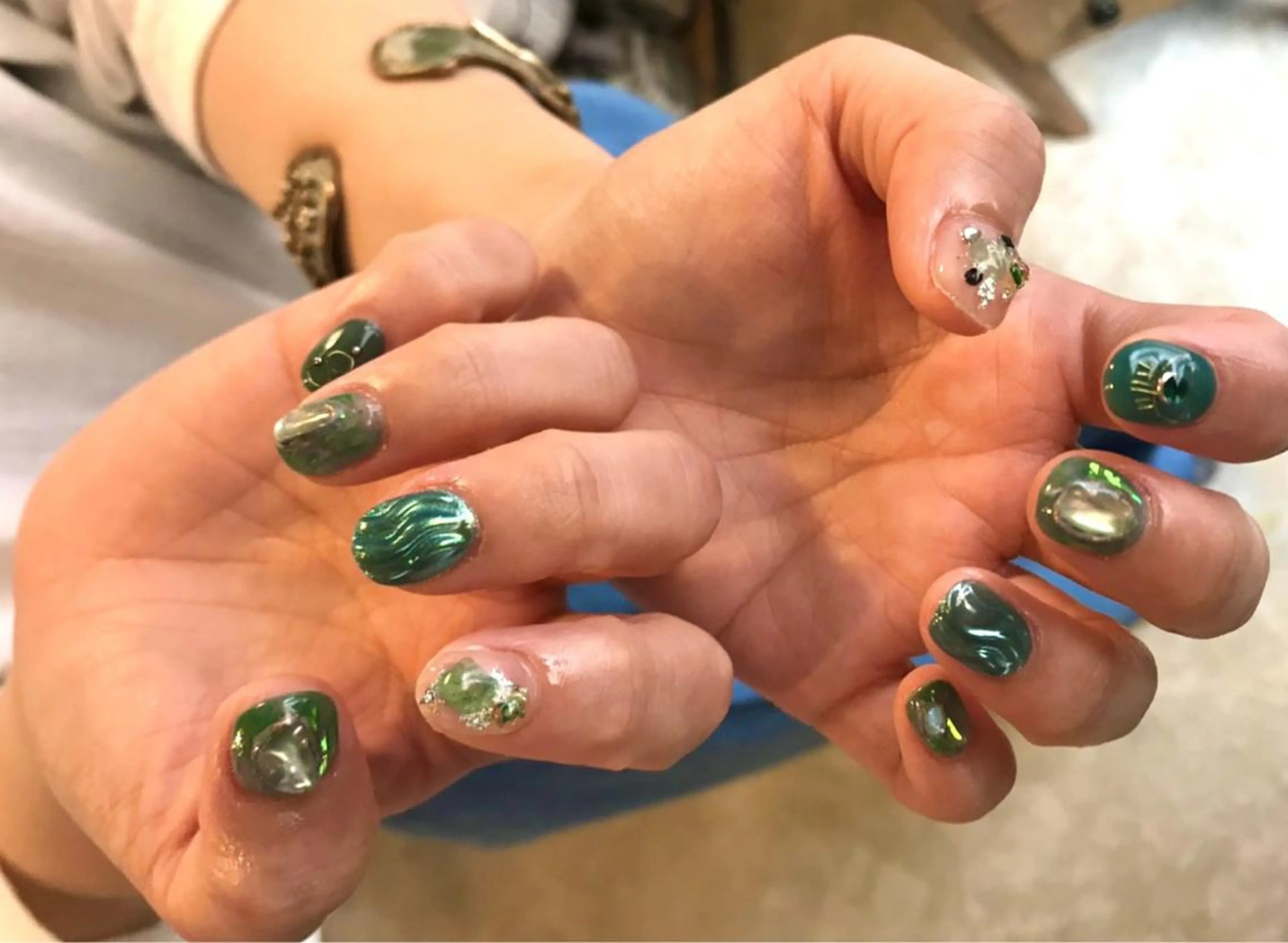 ネイル kirakira omemeのネイルデザイン