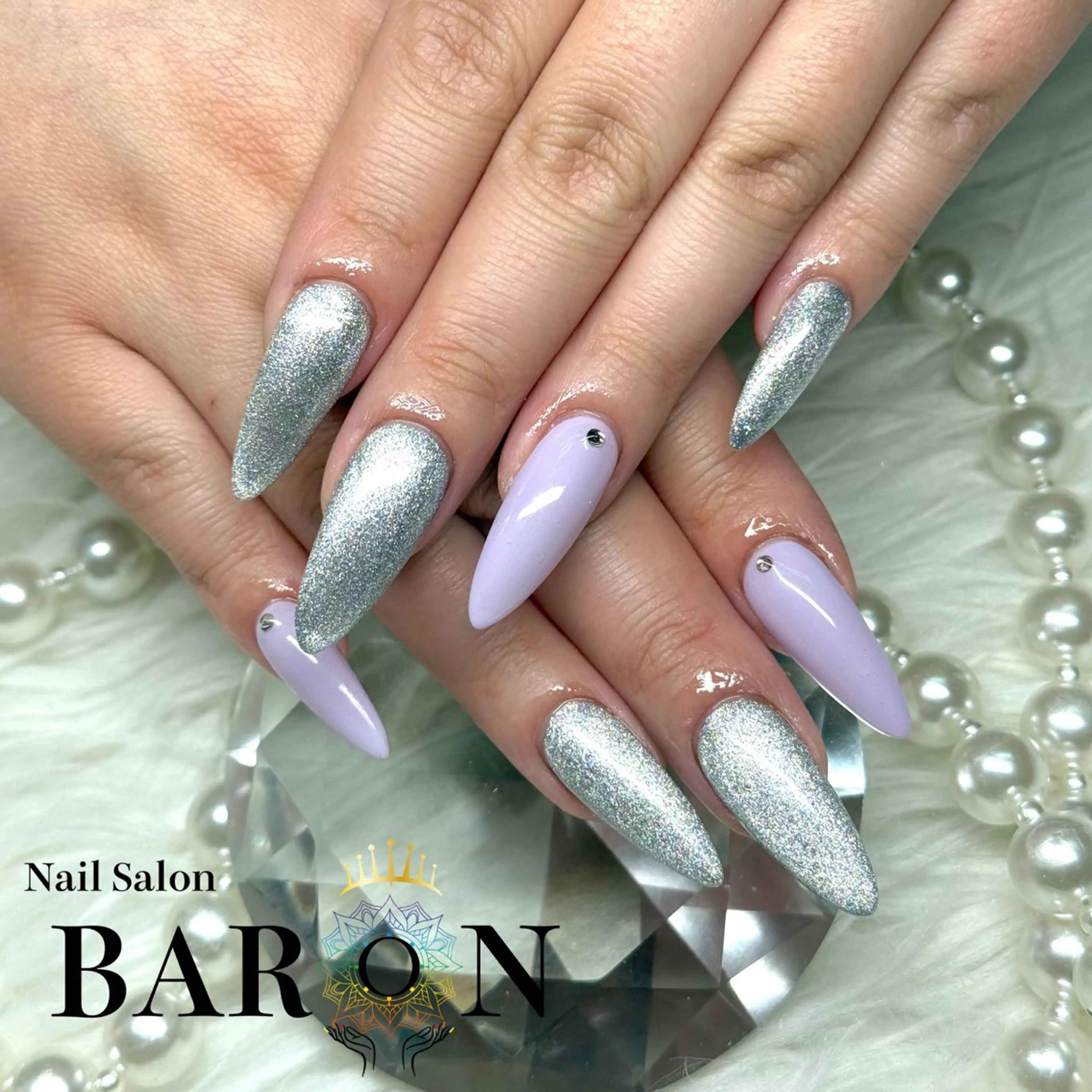 ネイル ハンドネイル BARON本厚木店 🐹RIN🐹のネイルデザイン