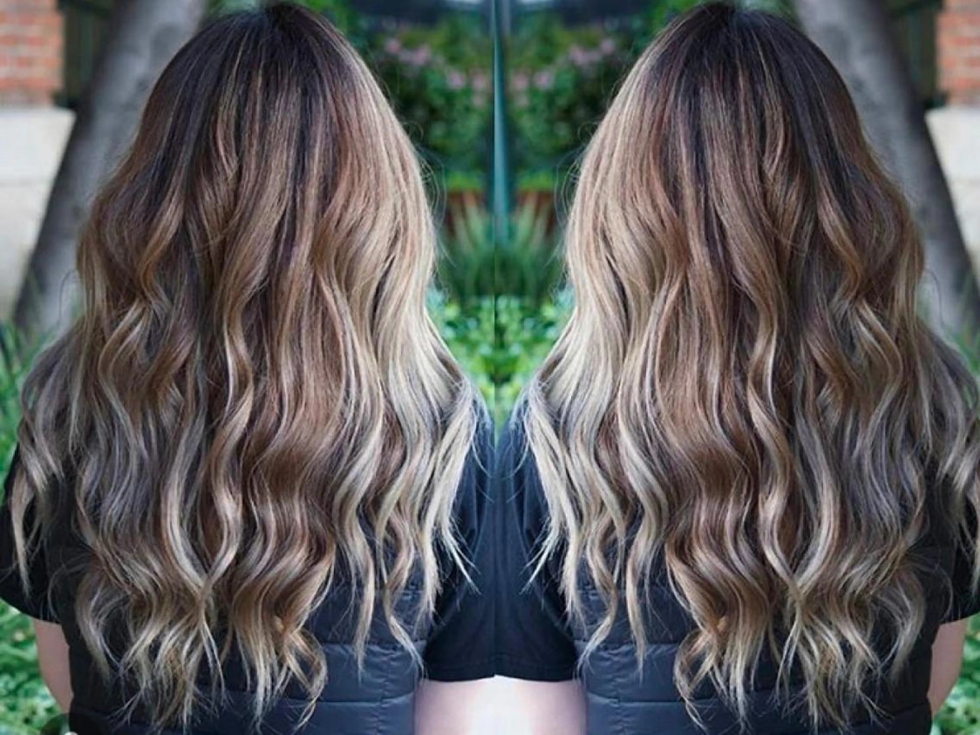 ロング カット ヘアカラー トリートメント newi 川崎店のヘアスタイル