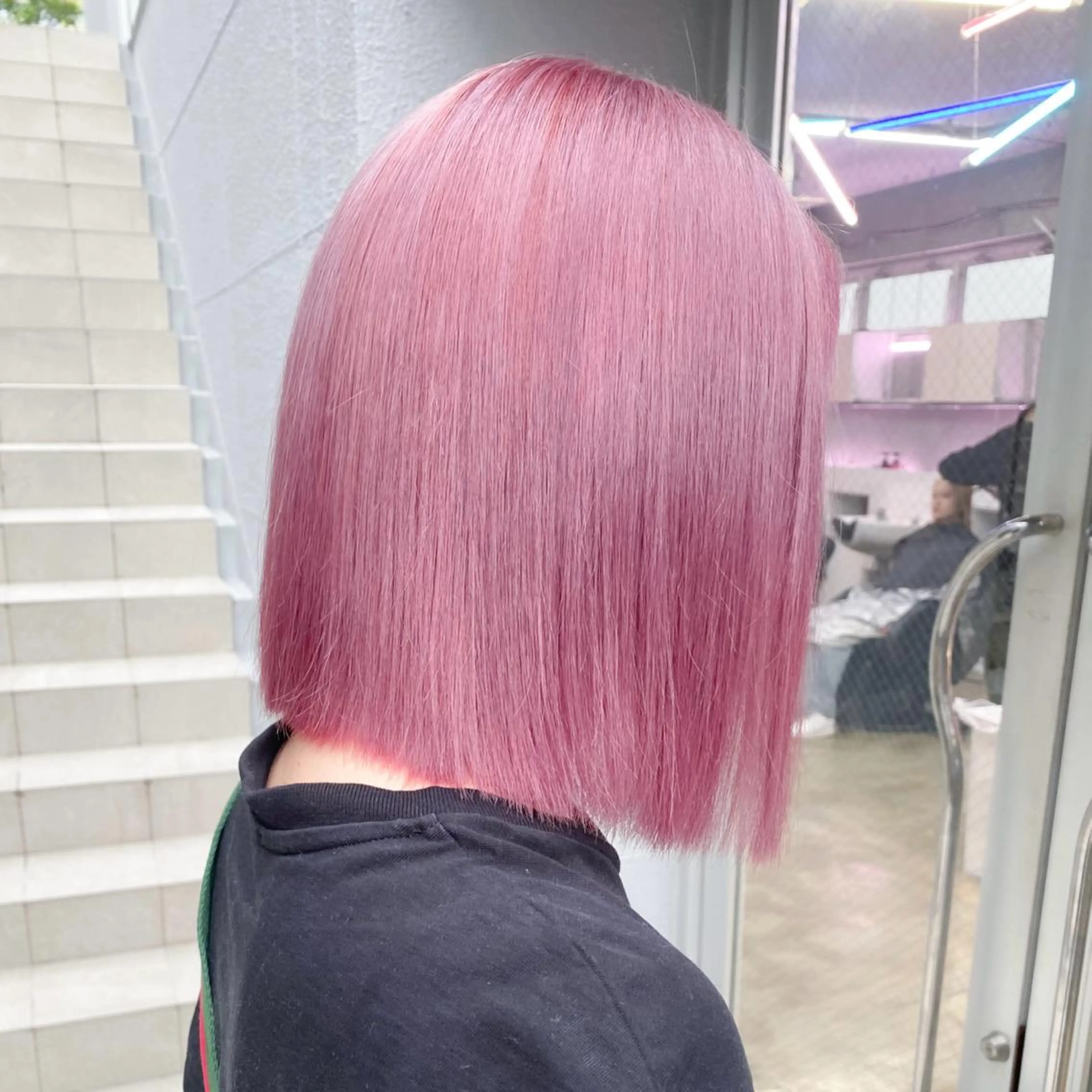 ミディアム カラー 💗💗韓国レイヤー yu-ki💗💗のヘアスタイル