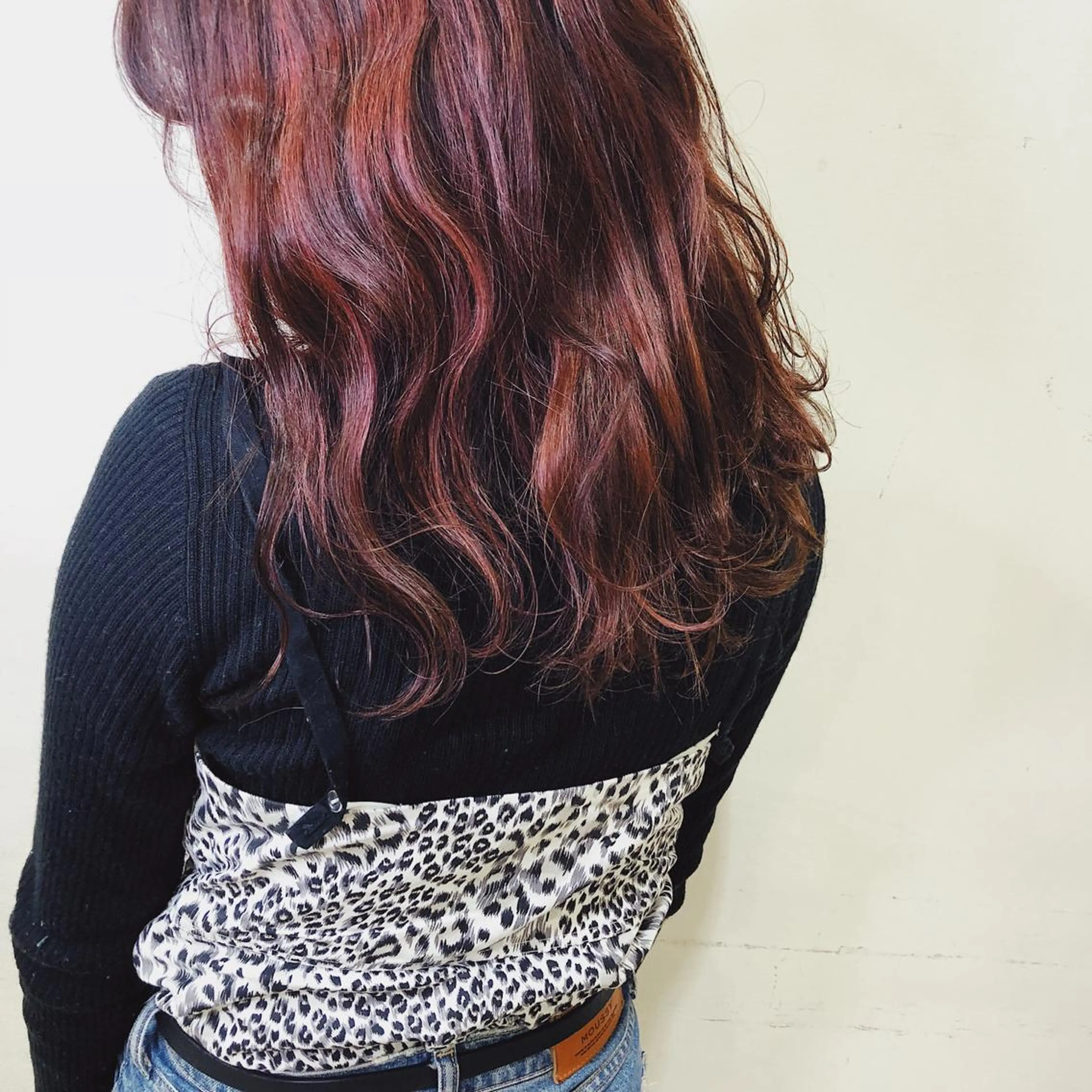 ロング カラー ヘアアレンジ TSUNA 🌙 Lim 五反田のマツエク・マツパデザイン