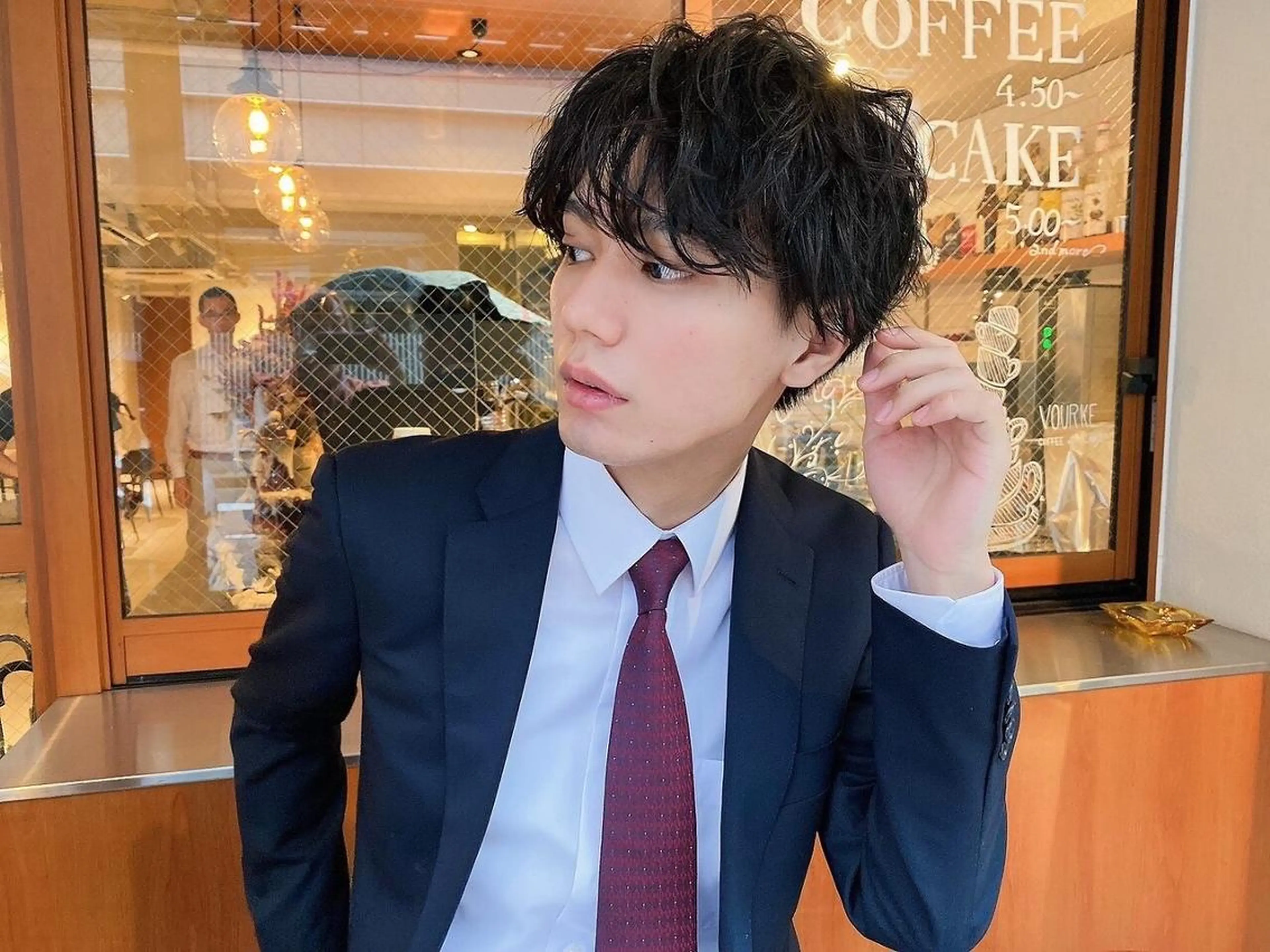 【メンズ人気No.1】骨格似合わせカット＋スパイラルパーマ¥11000→¥7980の写真