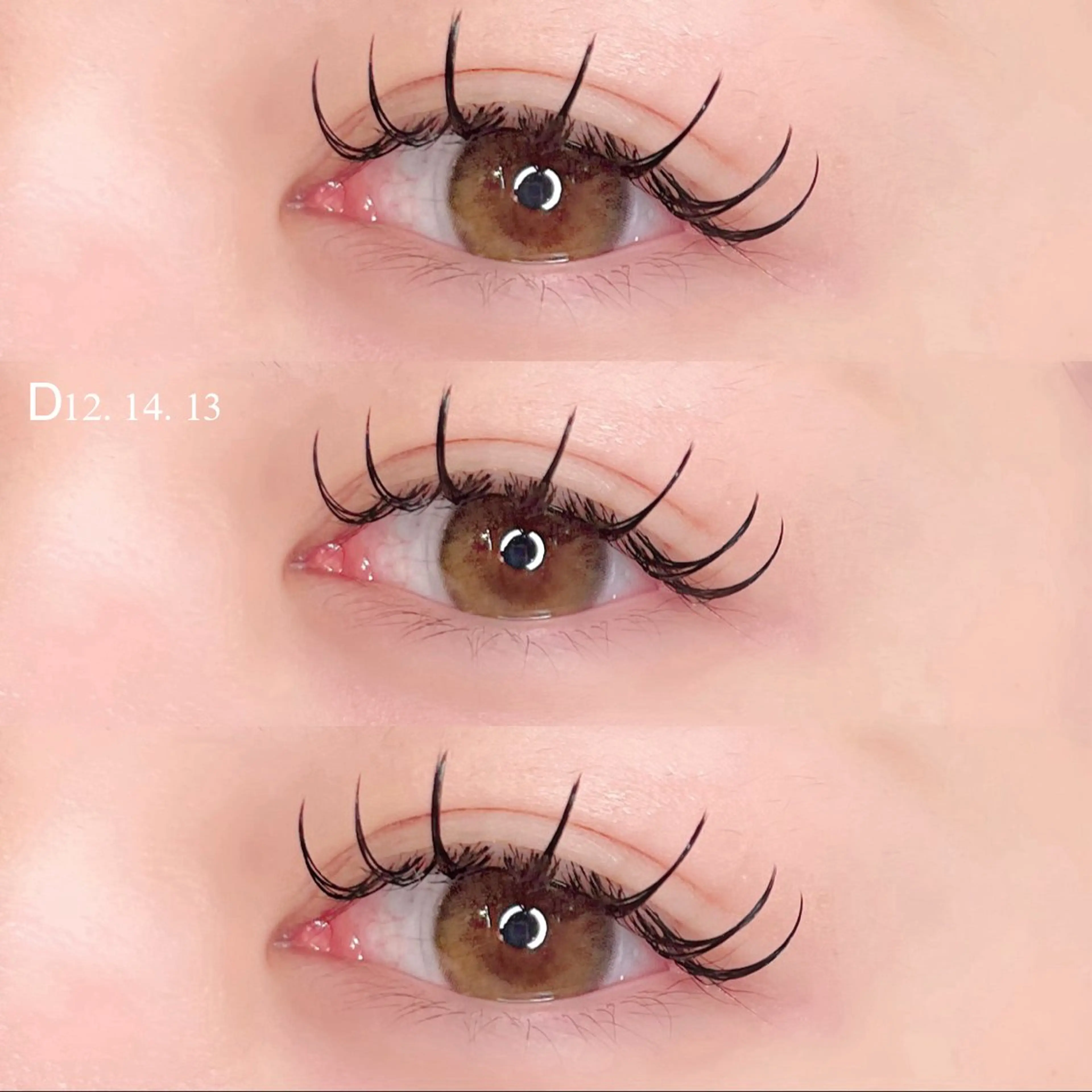 マツエク・マツパ フラットラッシュ 🎀銀座パリジェンヌ マツエクmomo🎀のマツエク・マツパデザイン