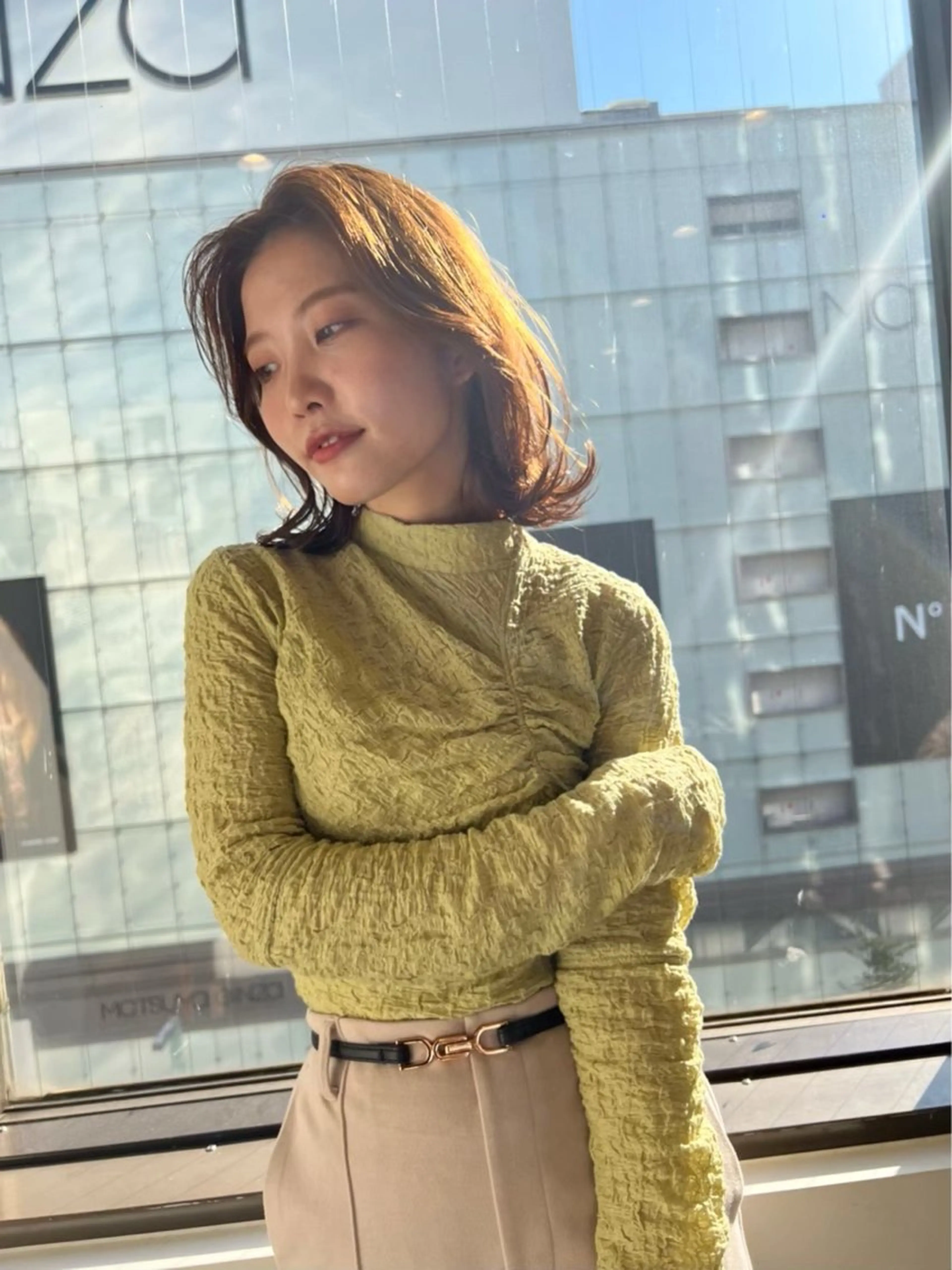 カラー 久保 佑真のヘアスタイル